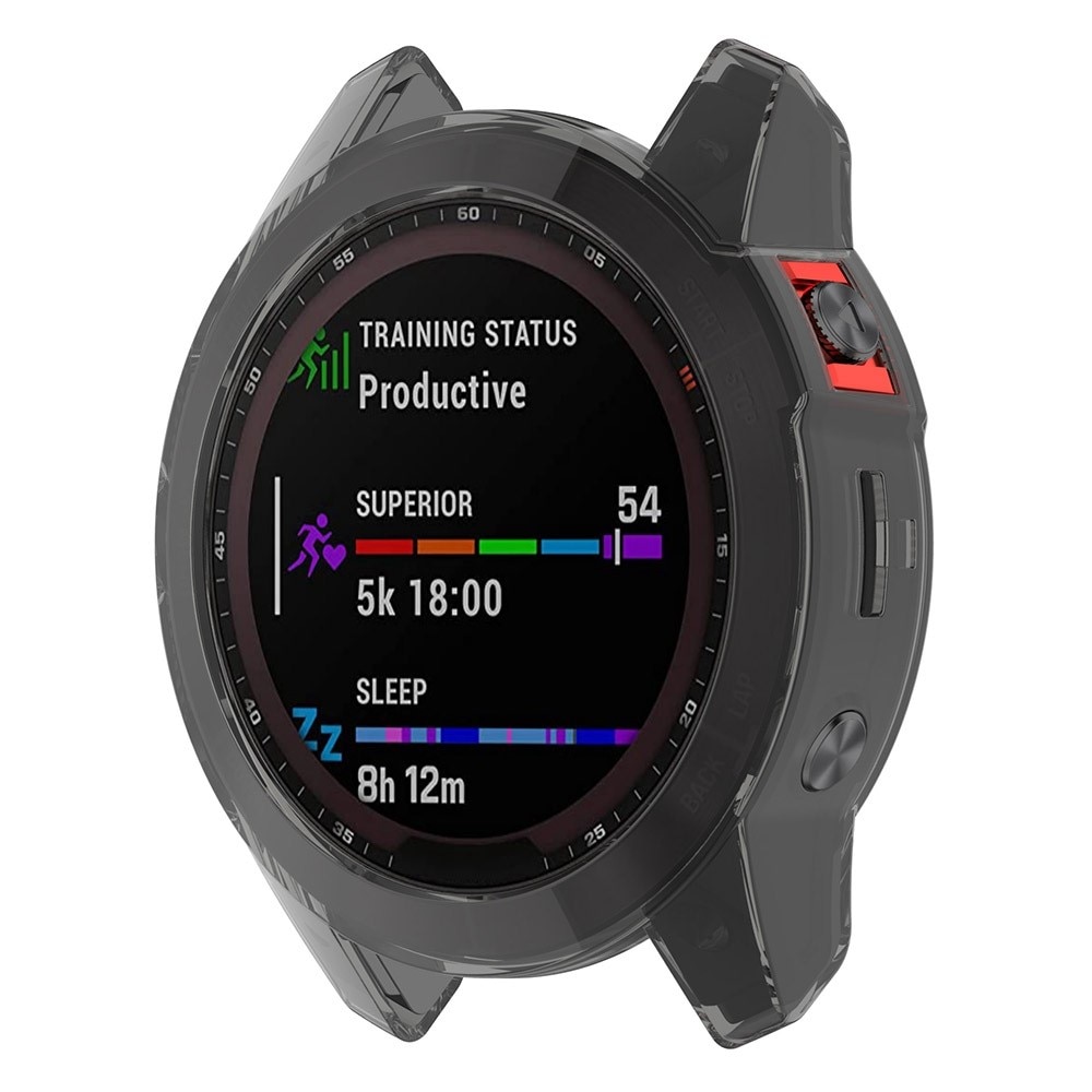 Kuori Garmin Fenix 7X musta