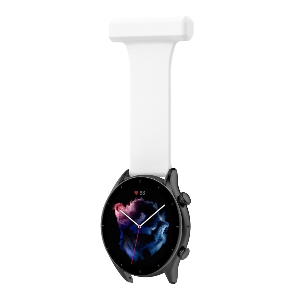 Samsung Galaxy Watch 46mm/45 mm hoitajan kello hihna valkoinen