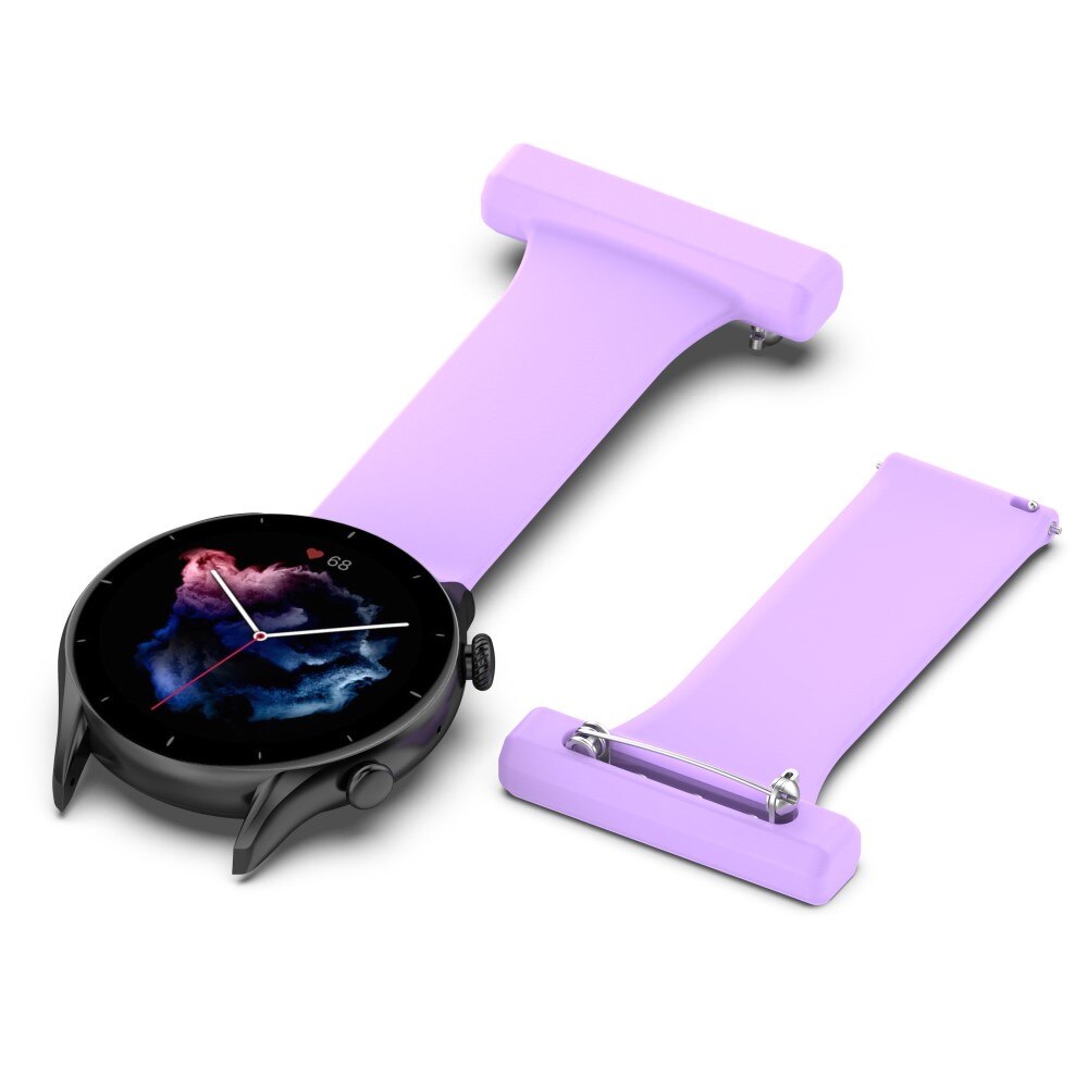 Samsung Galaxy Watch 46mm/45 mm hoitajan kello hihna liila