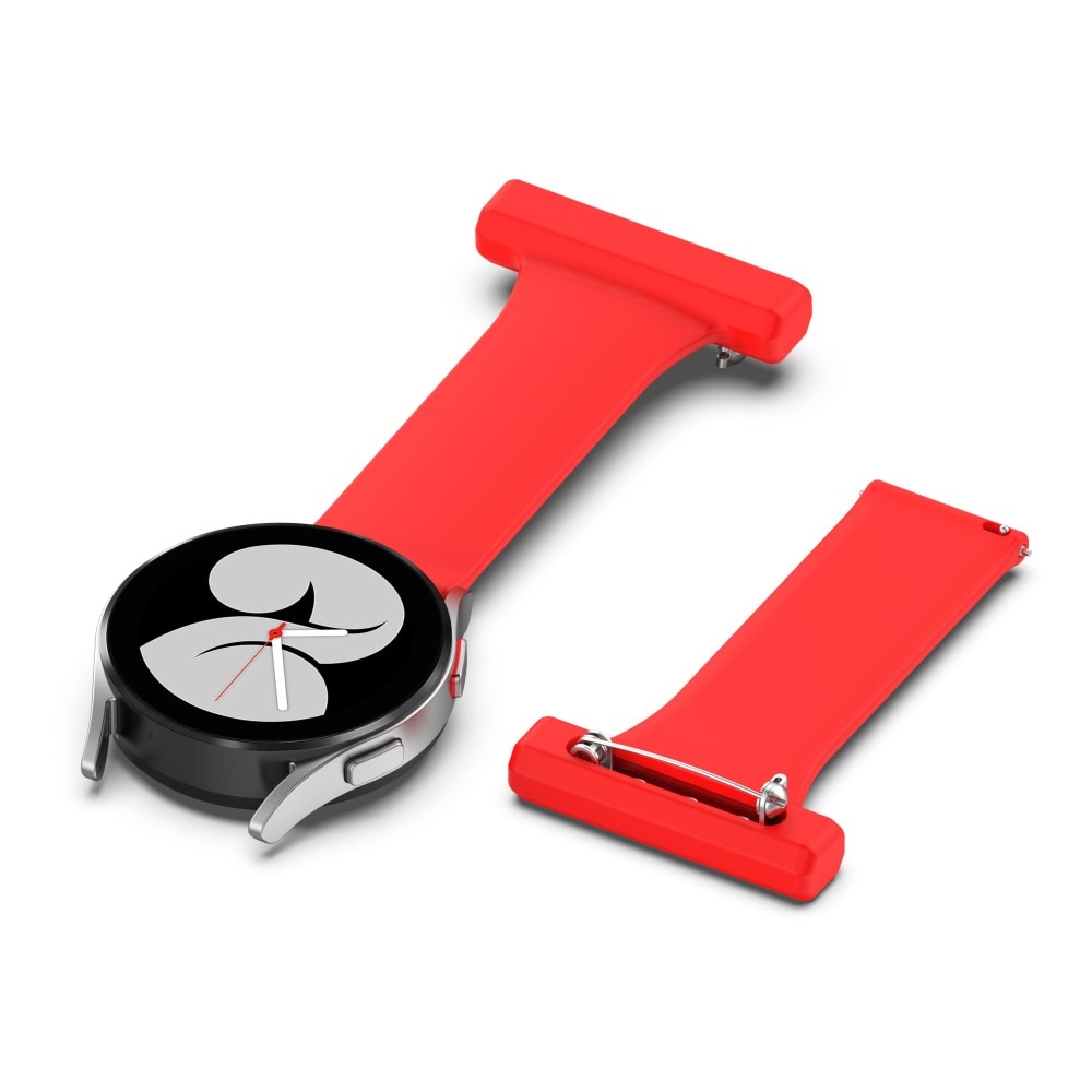Samsung Galaxy Watch 4 40mm hoitajan kello hihna punainen