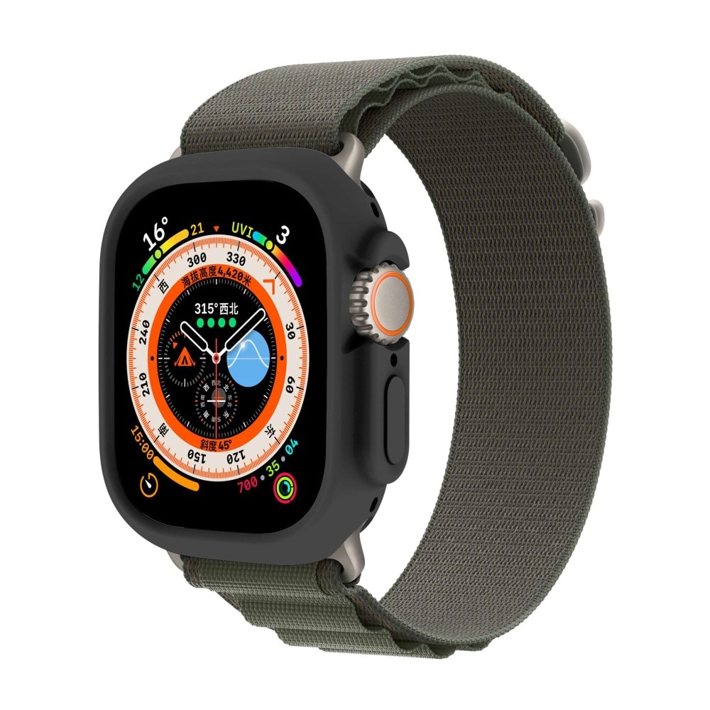 TPU Kuori Apple Watch Ultra 49mm musta