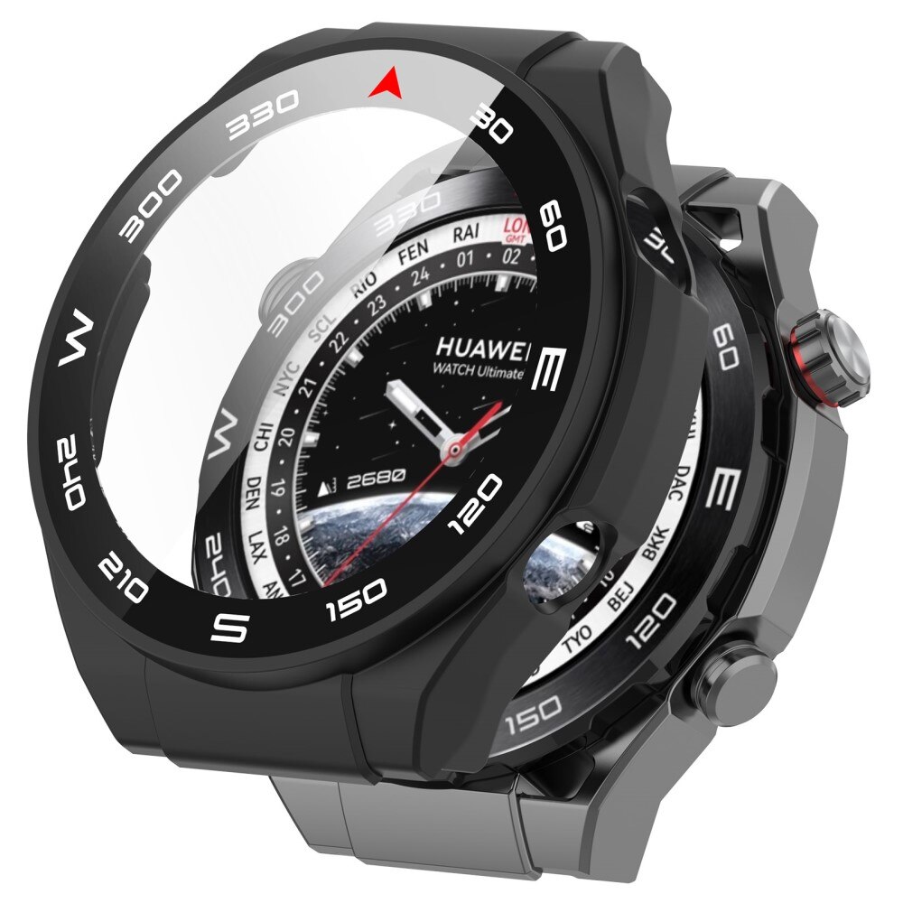 Full Cover Case Huawei Watch Ultimate musta