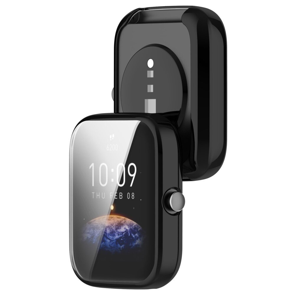 Full Protection Case Amazfit Bip 3/Bip 3 Pro musta