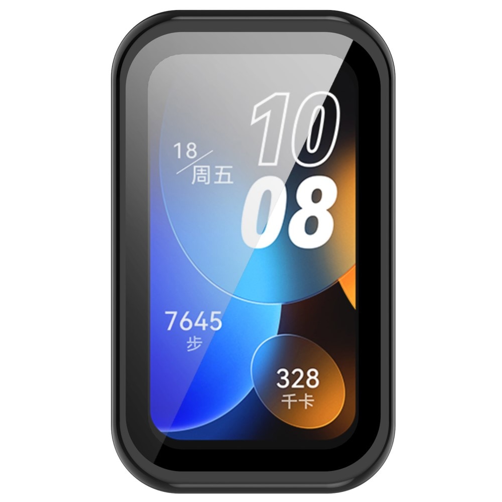 Full Cover Case Huawei Band 8 Musta