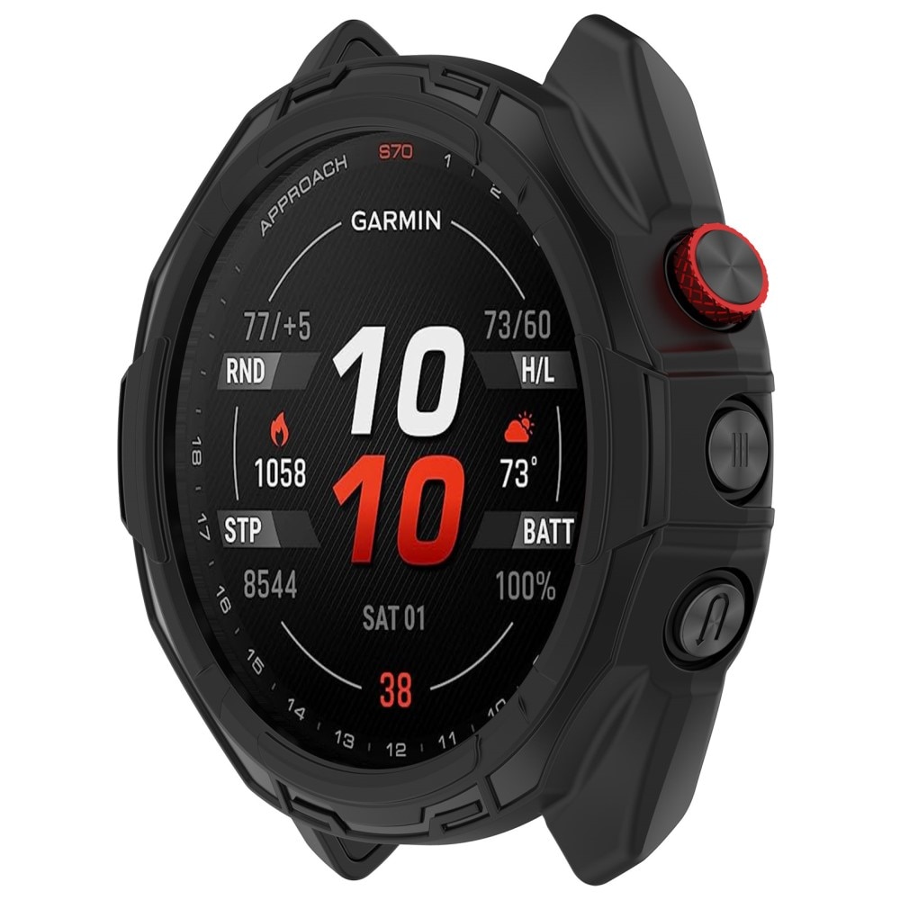 TPU Kuori Garmin Approach S70 47mm musta