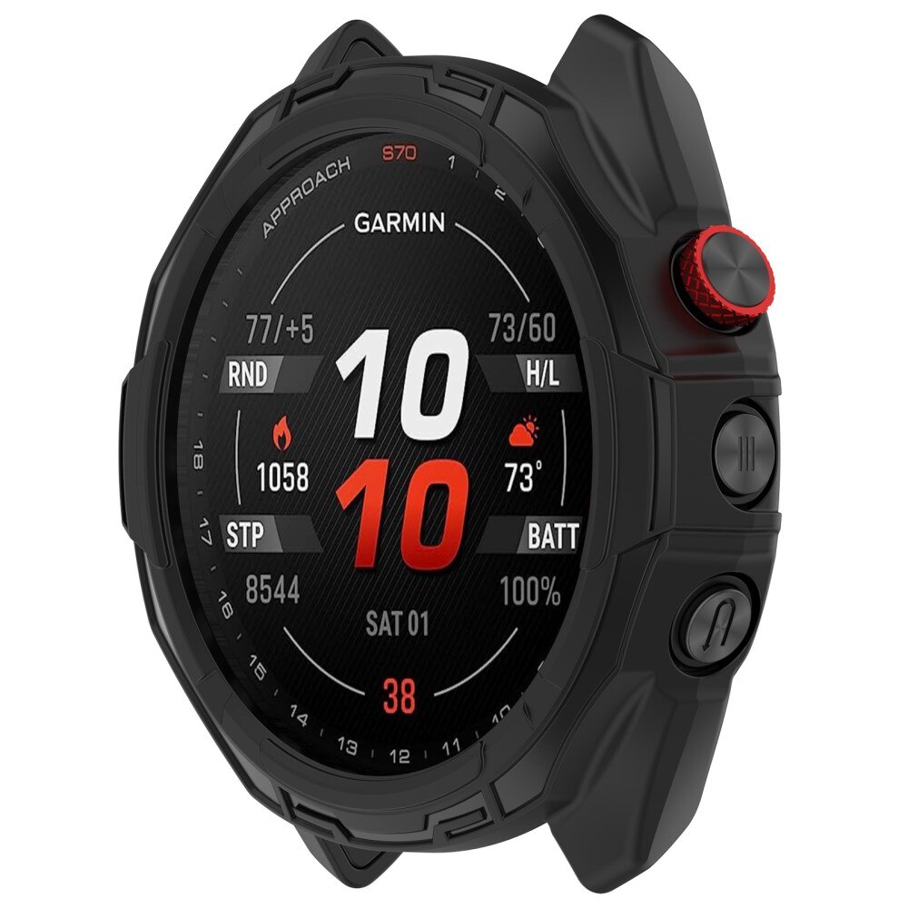 TPU Kuori Garmin Approach S70 42mm musta