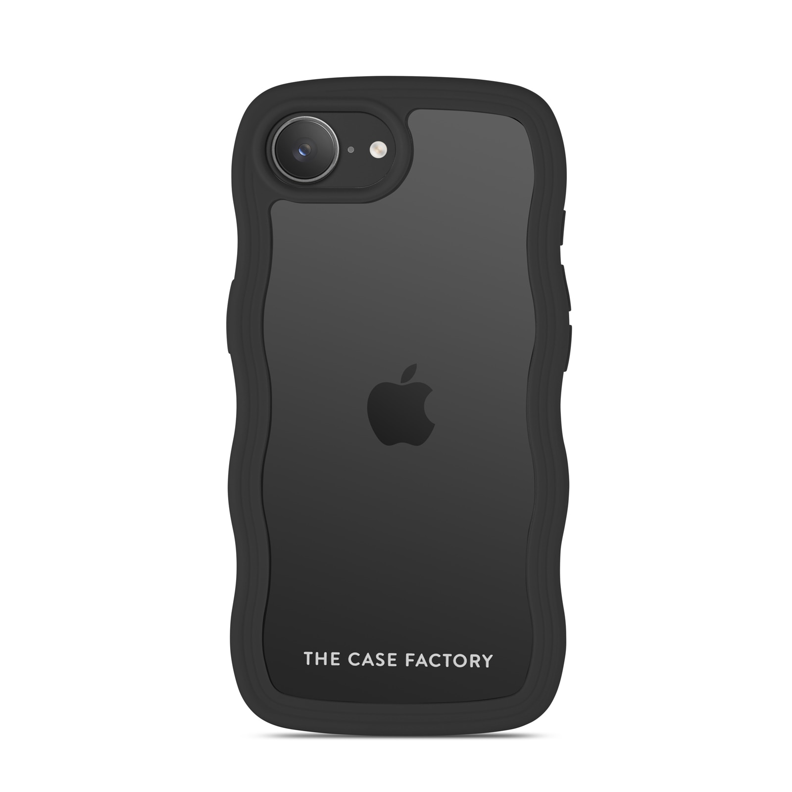 The Wave Case iPhone 16e Musta
