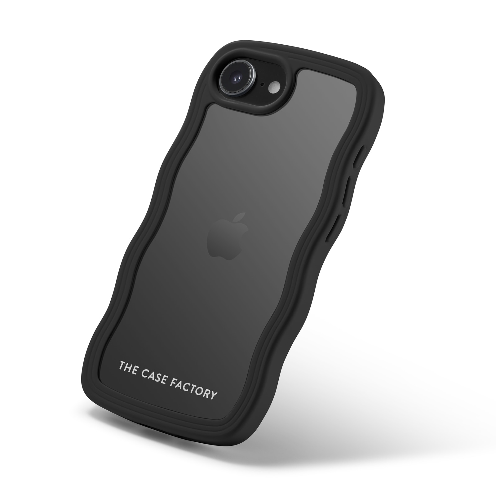 The Wave Case iPhone 16e Musta