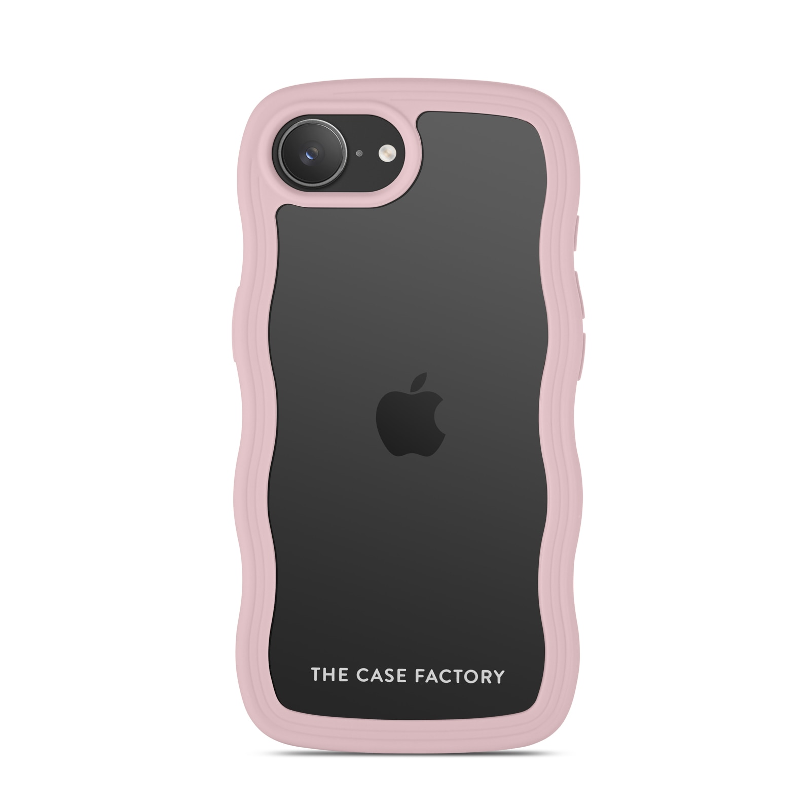 The Wave Case iPhone 16e Vaaleanpunainen