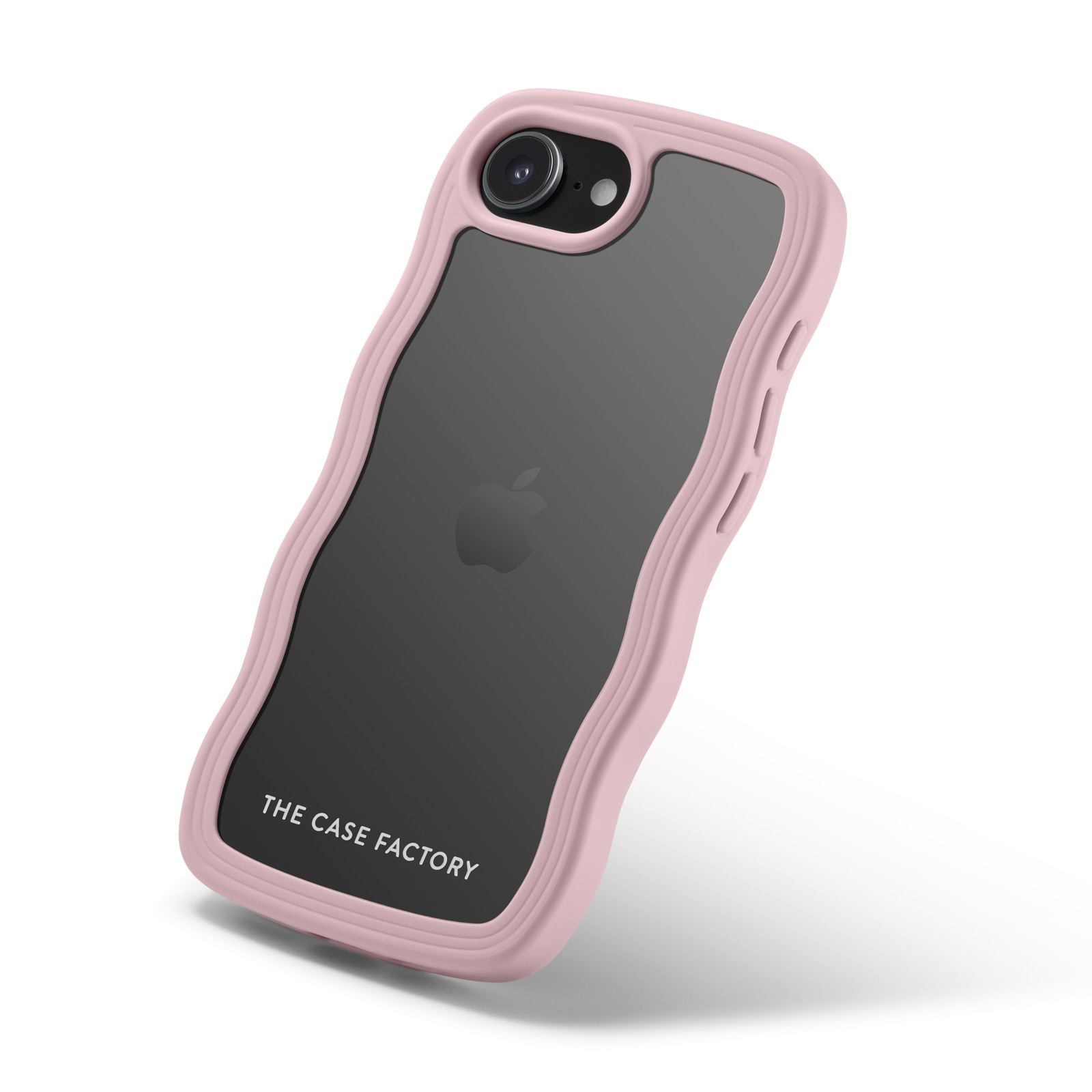 The Wave Case iPhone 16e Vaaleanpunainen