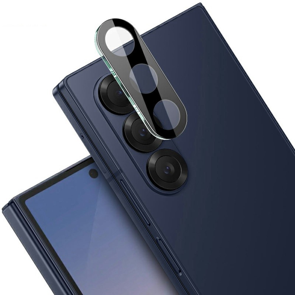 Panssarilasi Kameran Linssinsuoja Samsung Galaxy Z Fold 7 Musta