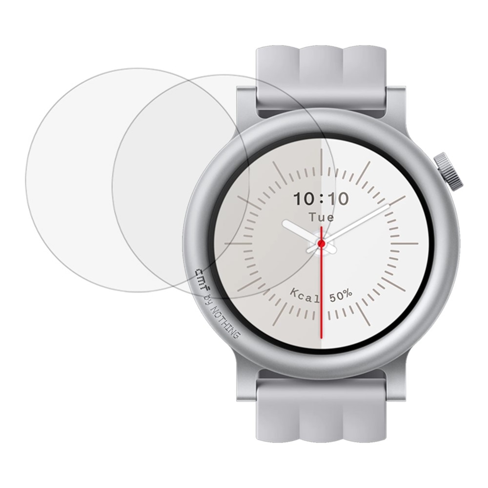 2-pack Näytön Panssarilasi 0.3mm CMF by Nothing CMF Watch 3 Pro