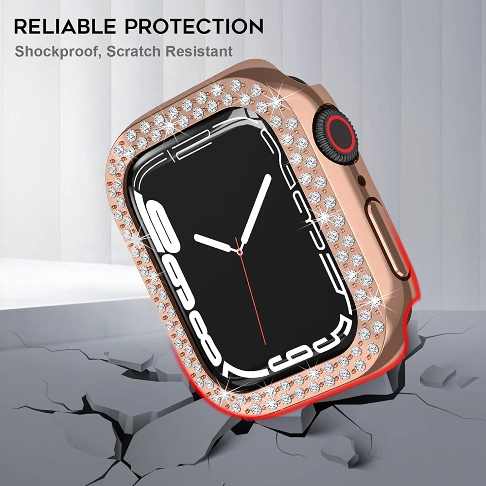 Apple Watch 44mm Rhinestone Kuoret ruusukulta