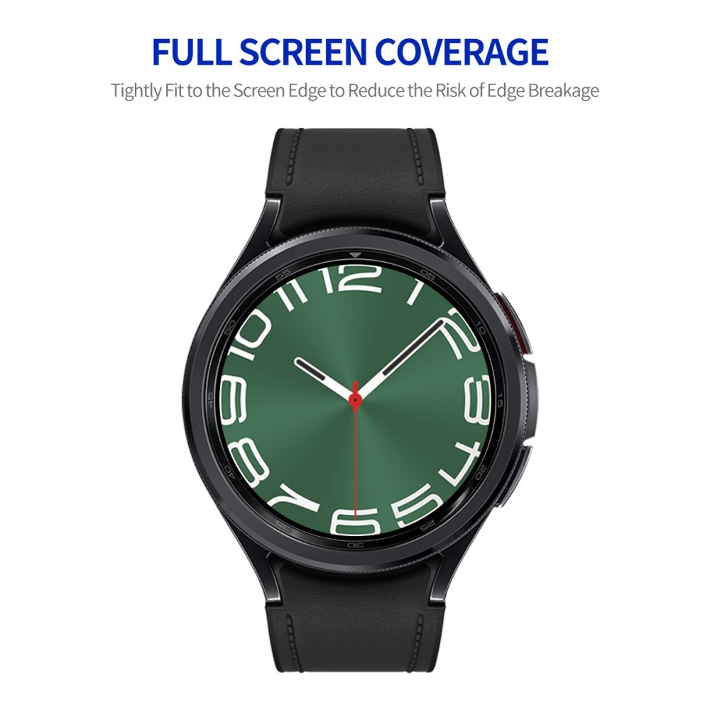 Koko Näytön Panssarilasi Samsung Galaxy Watch 6 Classic 47mm musta