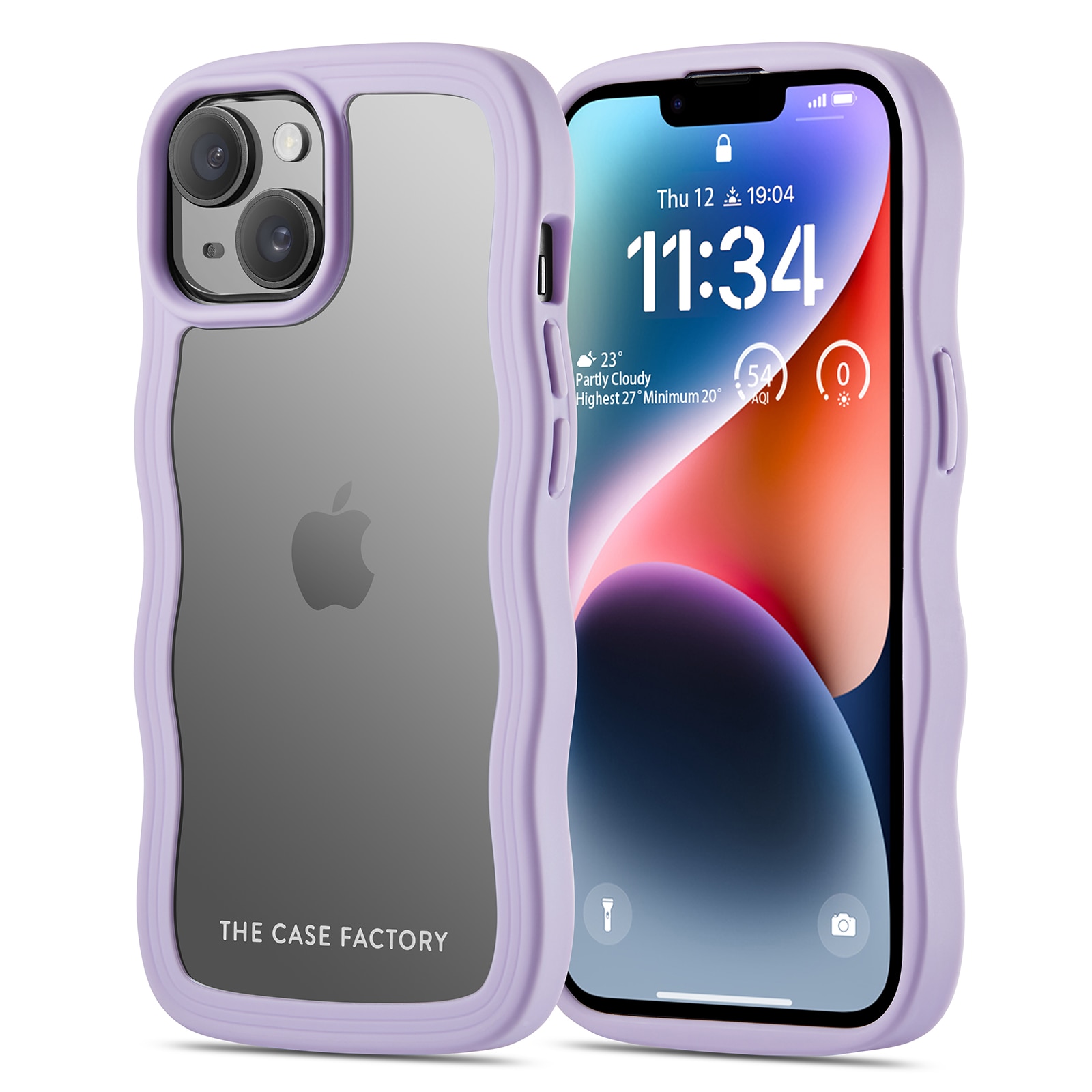 The Wave Case iPhone 15 Liila