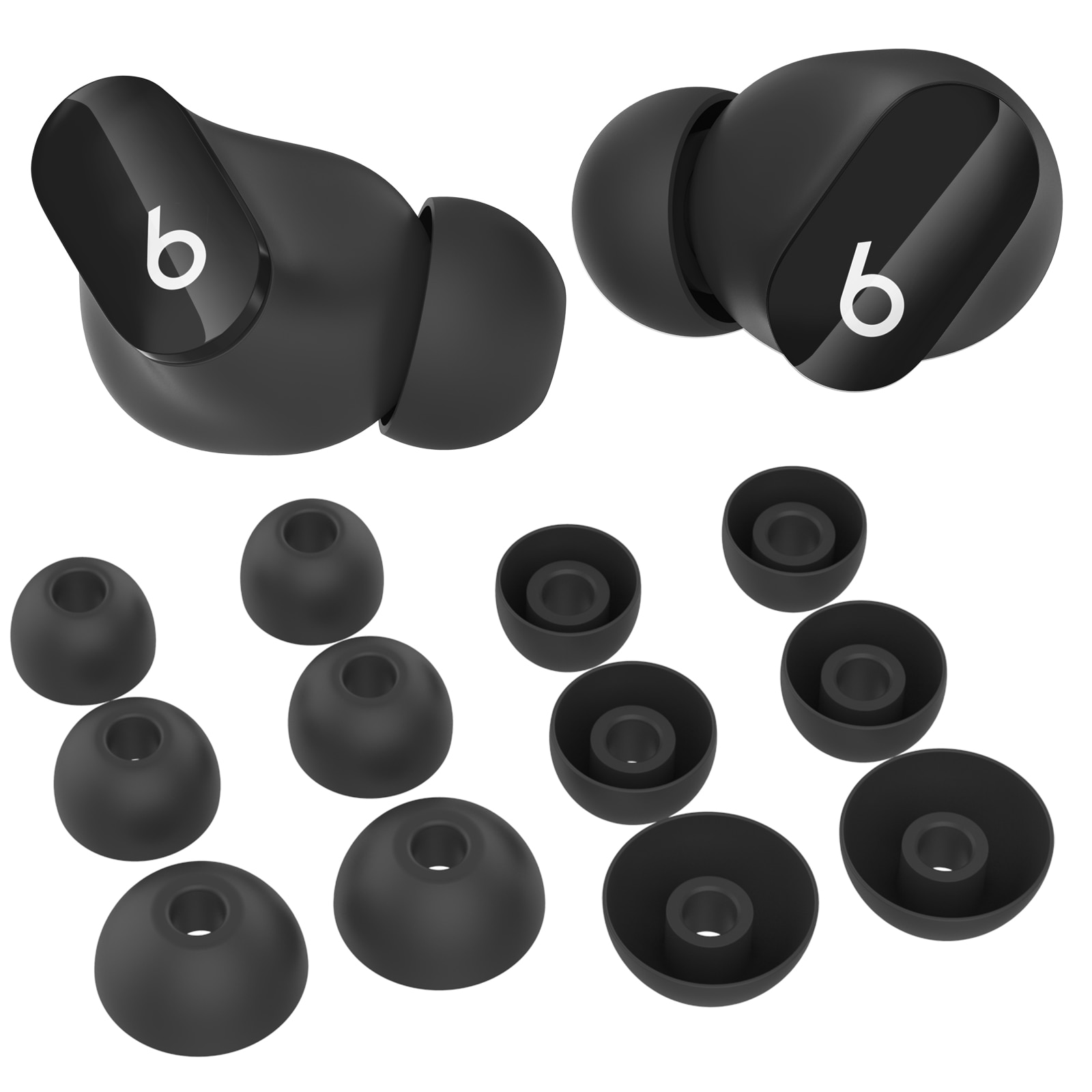 Ear Tips (3-pack) Beats Fit Pro Musta