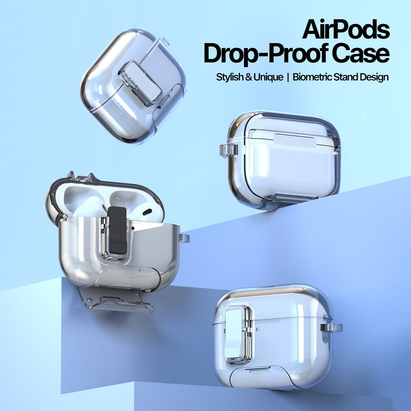 PECQ Series Kuori Apple AirPods Pro 3 Kirkas