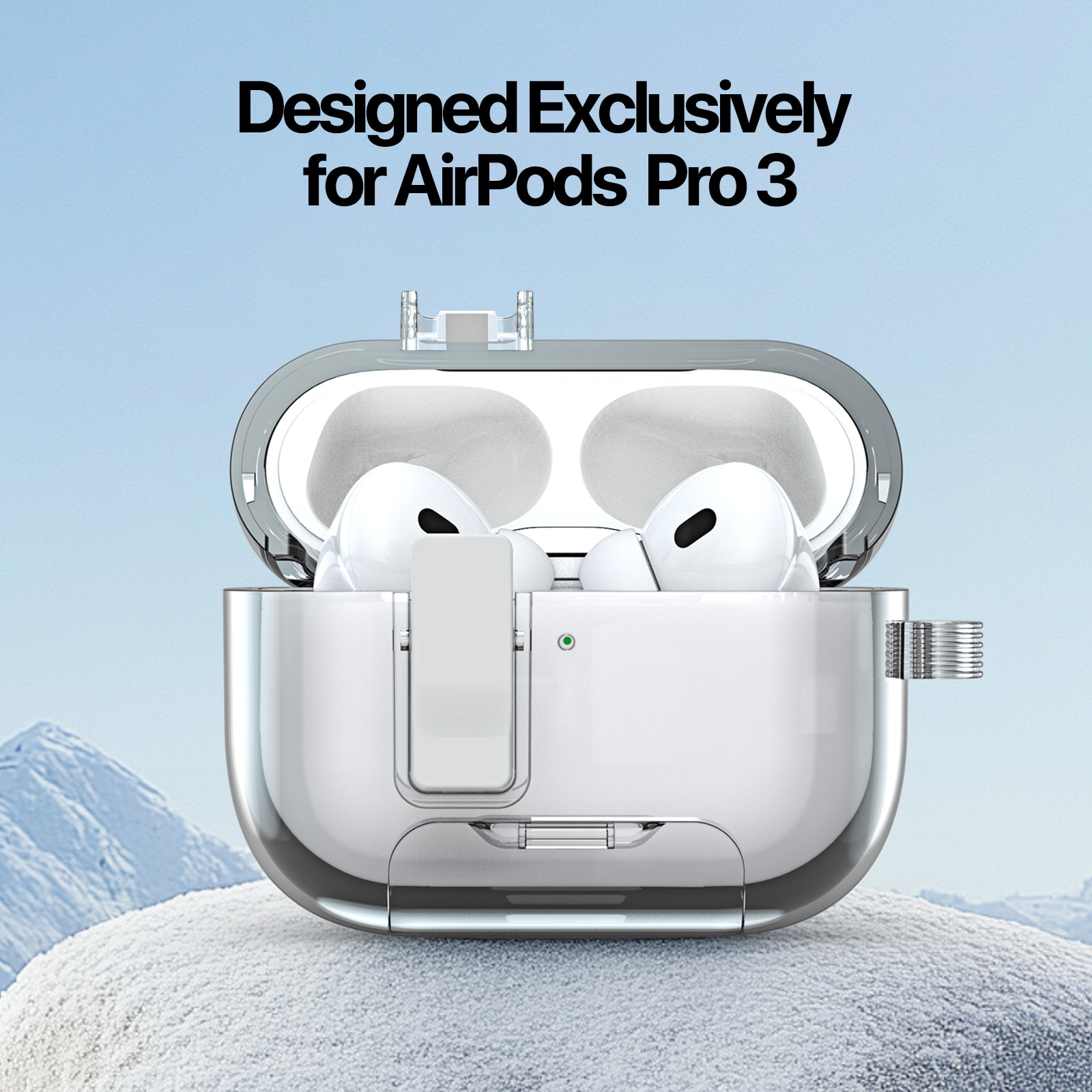 PECQ Series Kuori Apple AirPods Pro 3 Kirkas