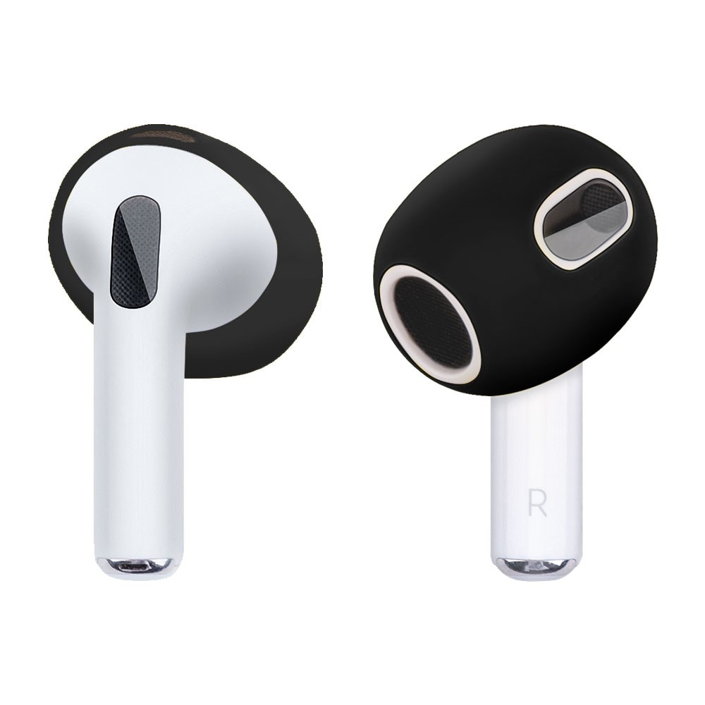 Earpads Silikoni Apple AirPods 3 Musta