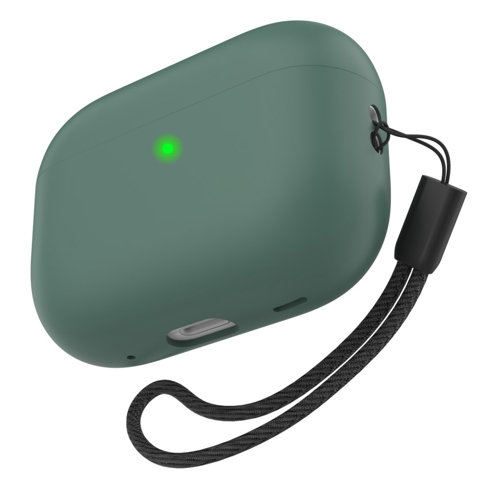 Silicone Handstrap Case Apple AirPods Pro 2 vihreä