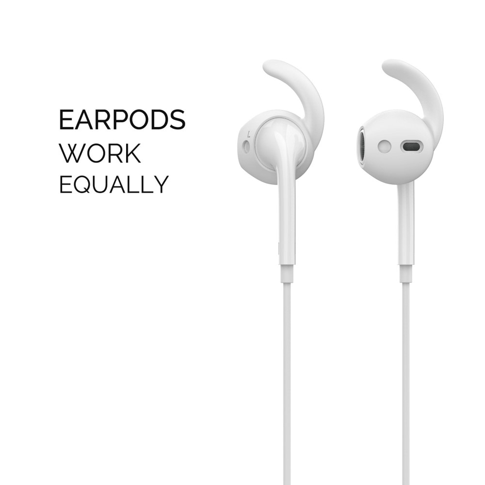 Sport Earhooks Apple AirPods valkoinen (Large)