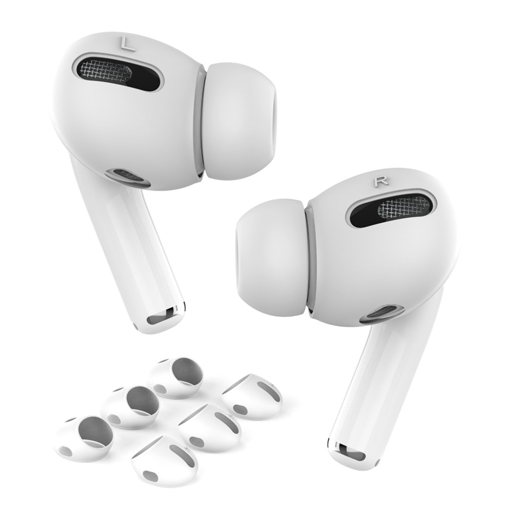 Earpads Silikoni (3-pack) Apple AirPods Pro valkoinen