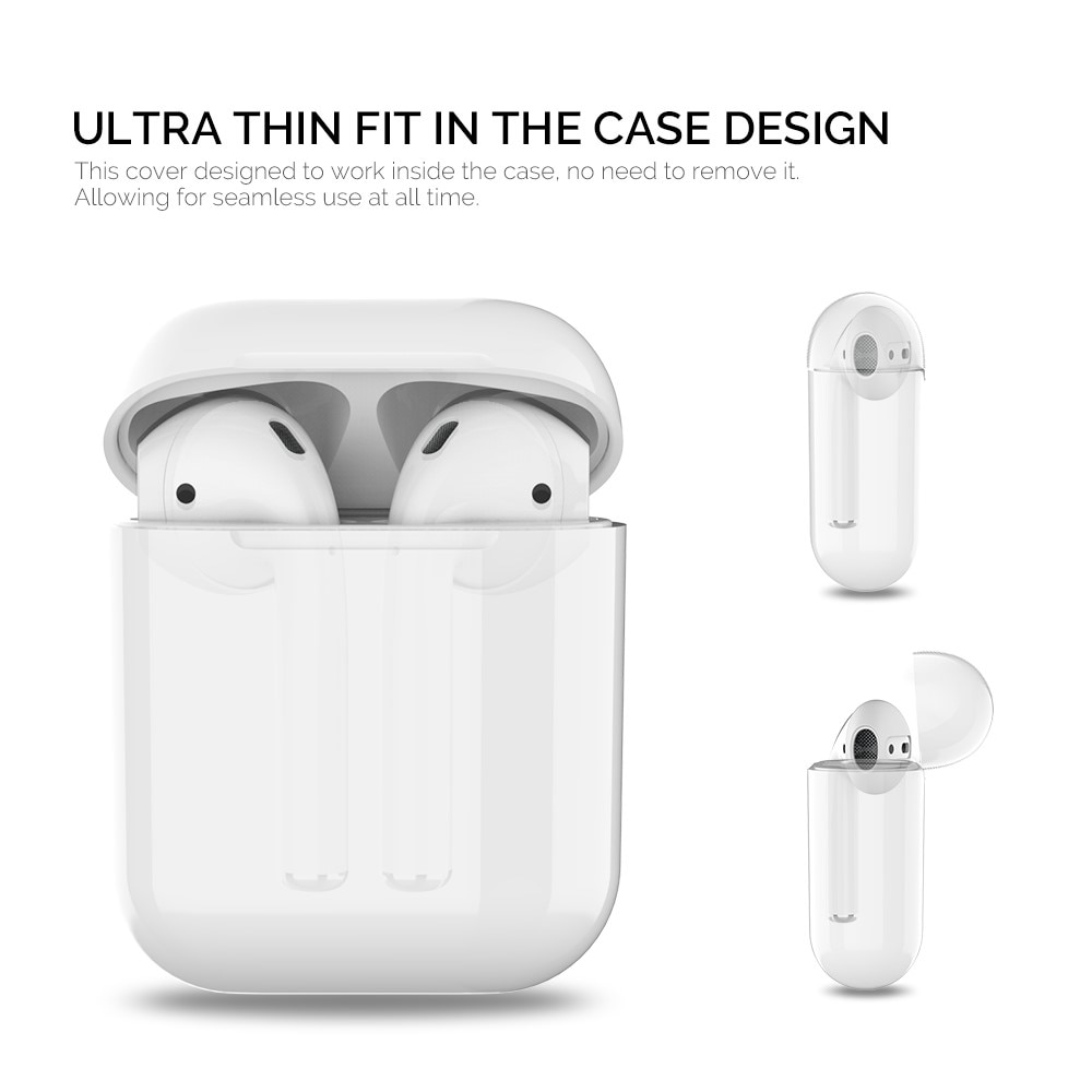 Earpads Silikoni (3-pack) Apple AirPods valkoinen