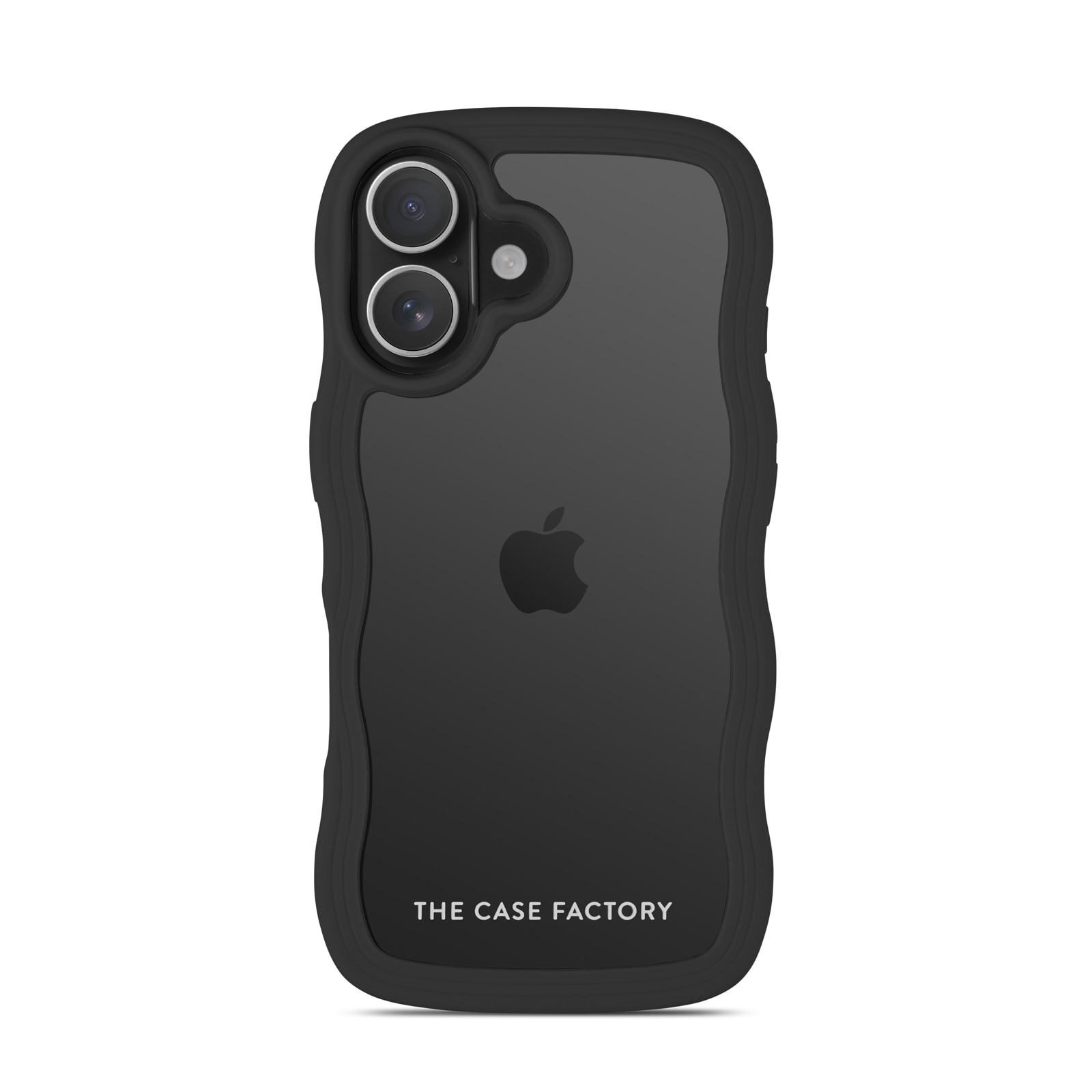 The Wave Case iPhone 16 Musta
