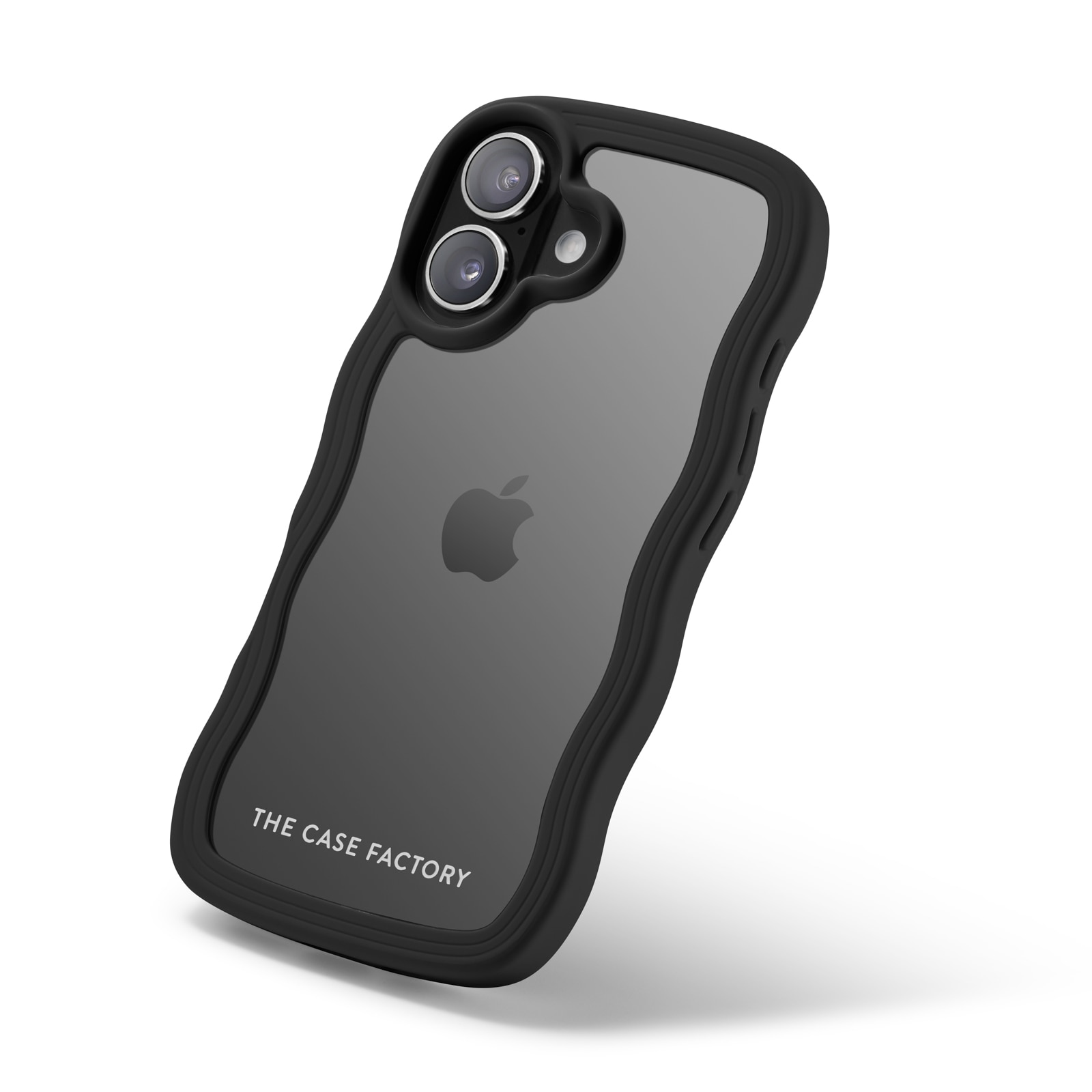 The Wave Case iPhone 16 Musta
