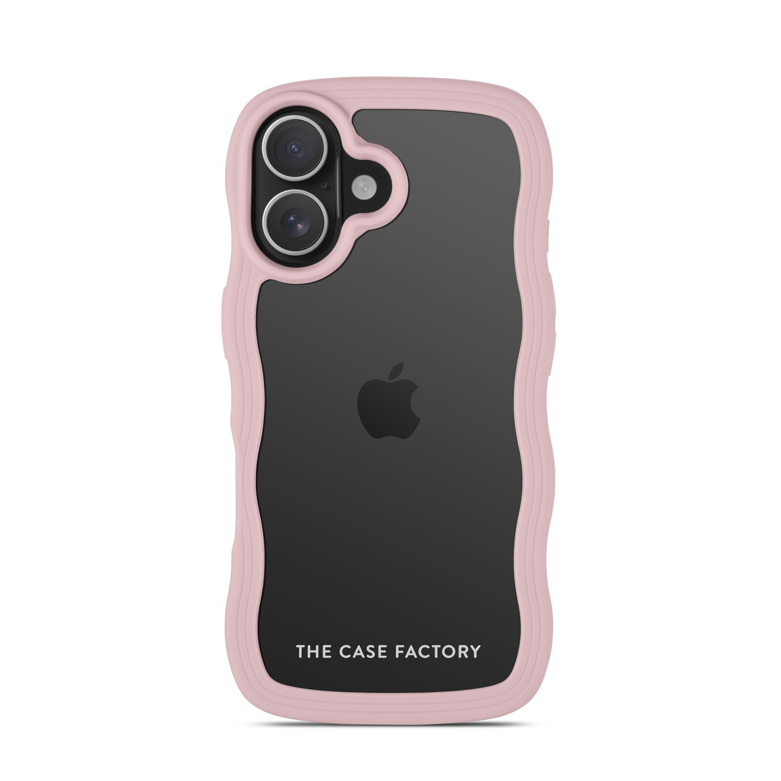 The Wave Case iPhone 16 Vaaleanpunainen