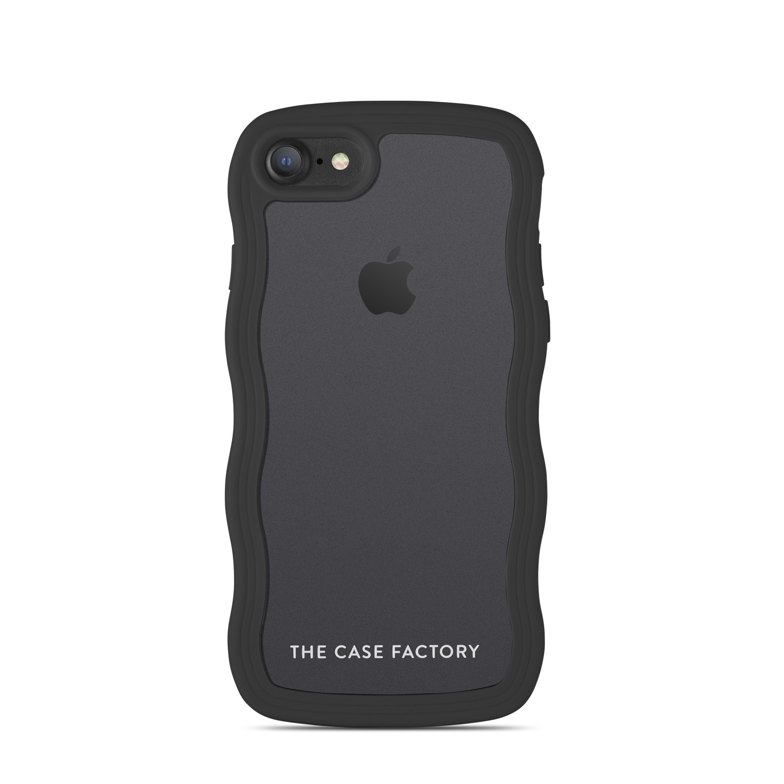 The Wave Case iPhone SE 2022 Musta