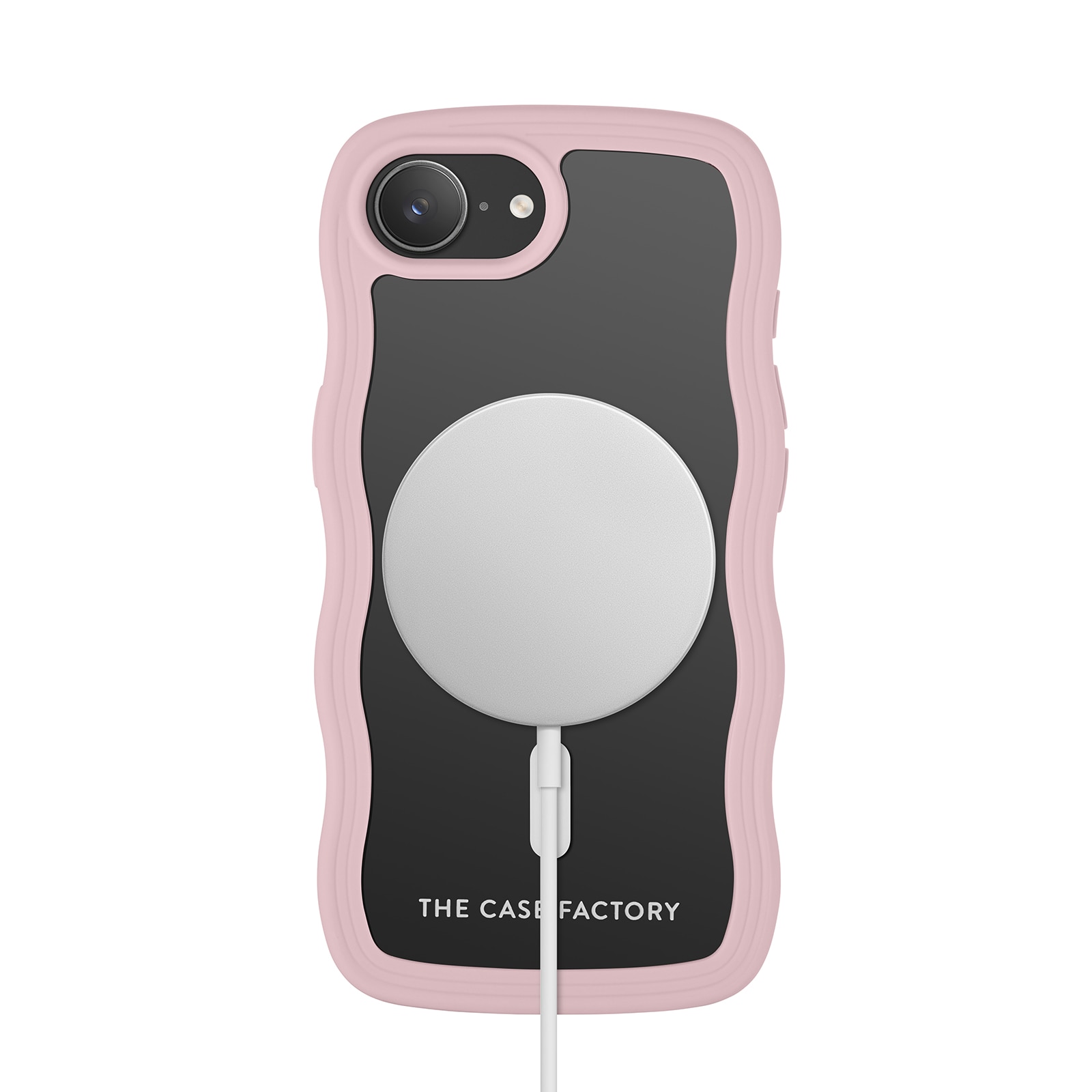 The Wave Mag Case iPhone 16e Vaaleanpunainen