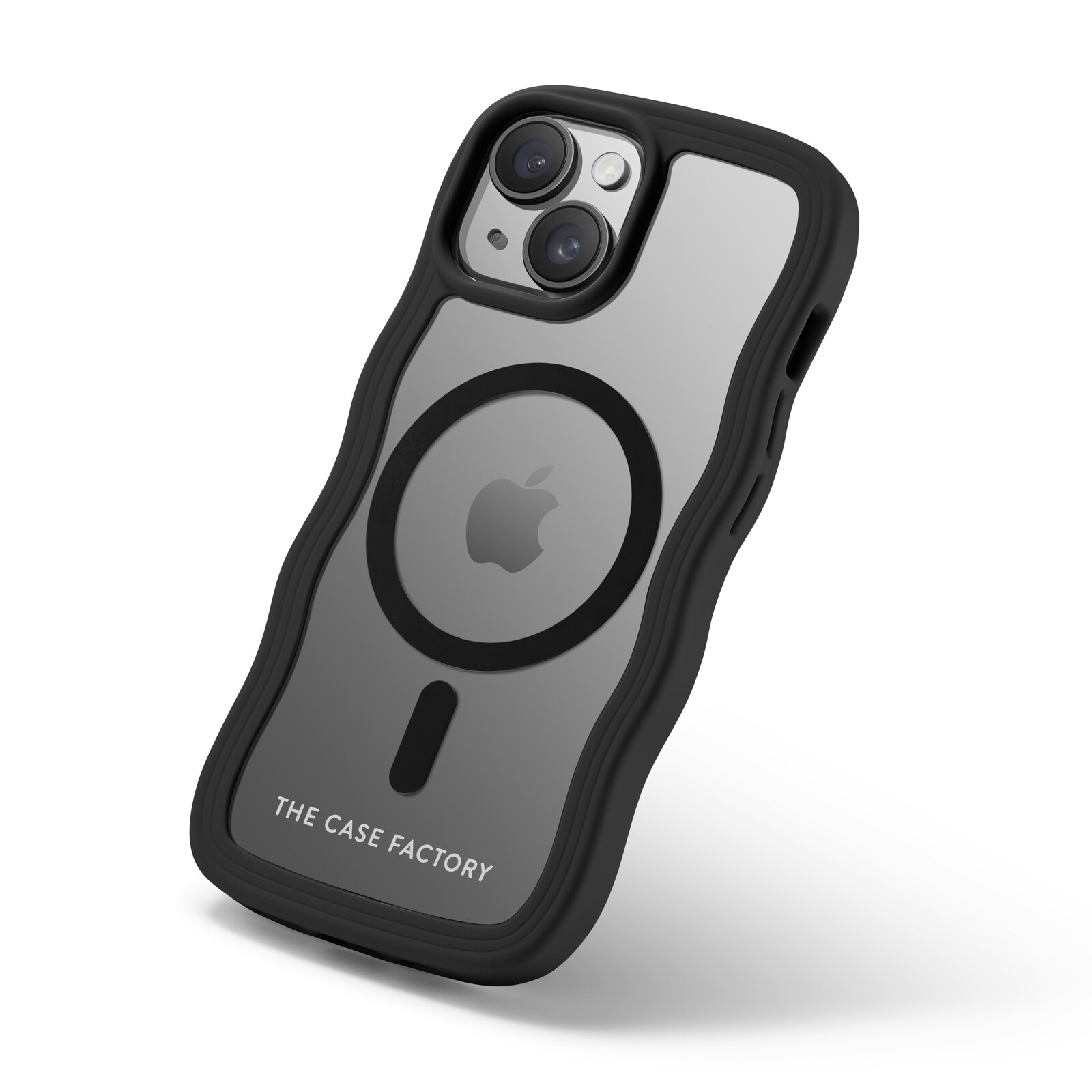 The Wave Mag Case iPhone 15 Musta