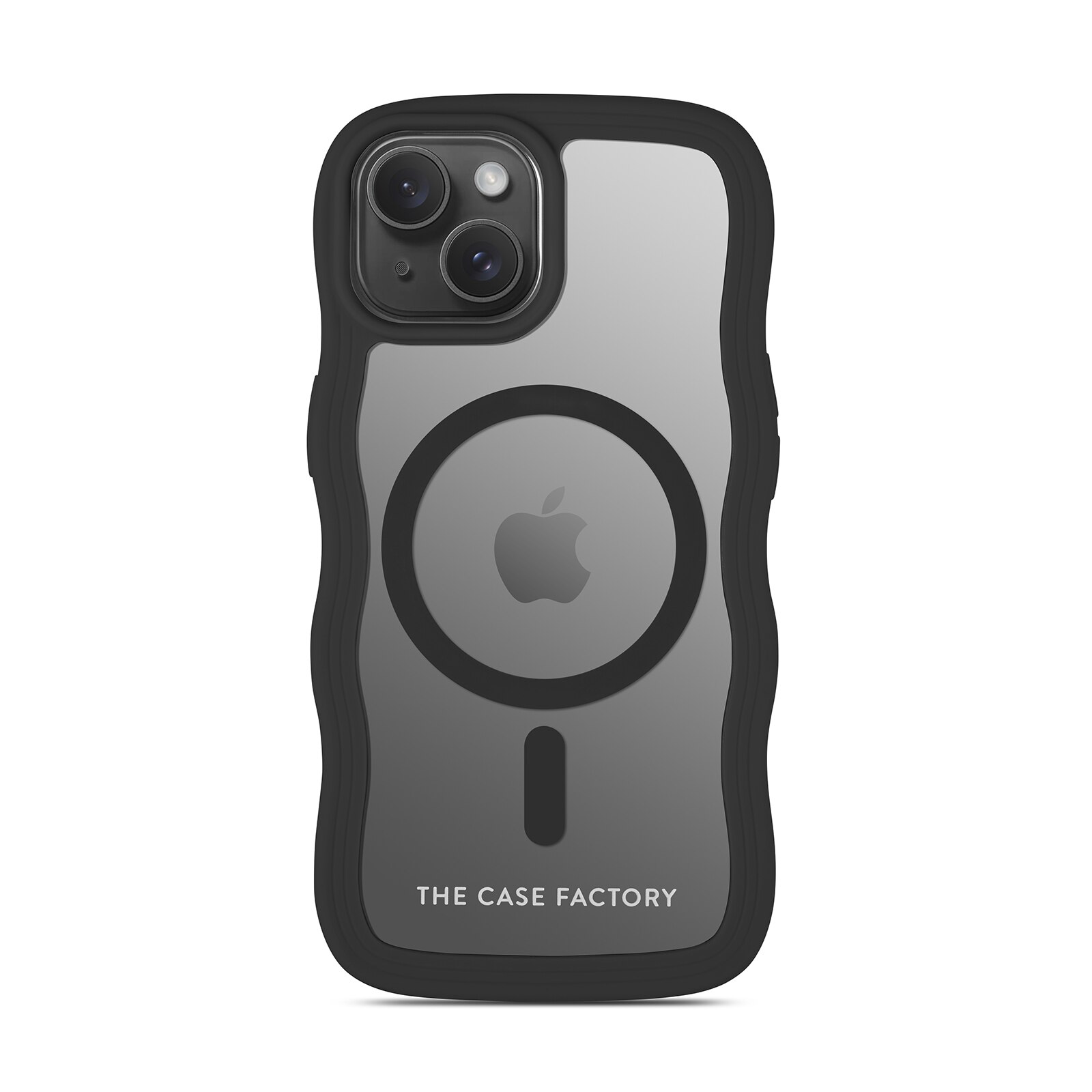 The Wave Mag Case iPhone 15 Musta