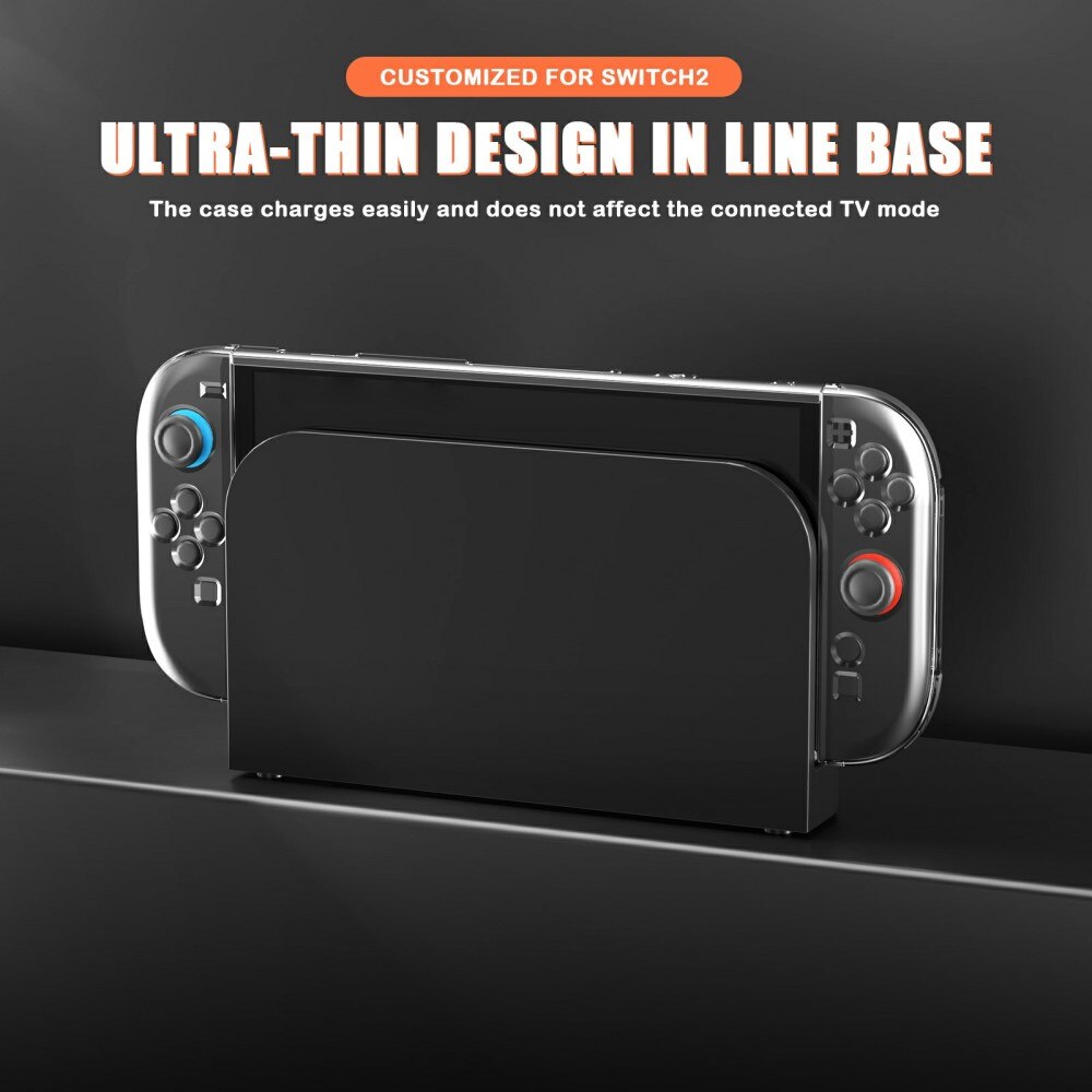 Nintendo Switch 2 Kuori Transparent