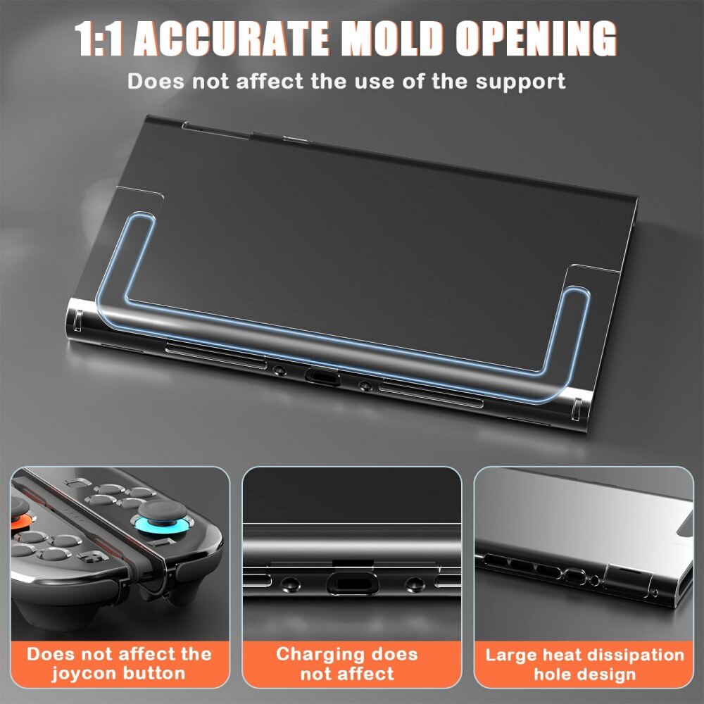 Nintendo Switch 2 Kuori Transparent