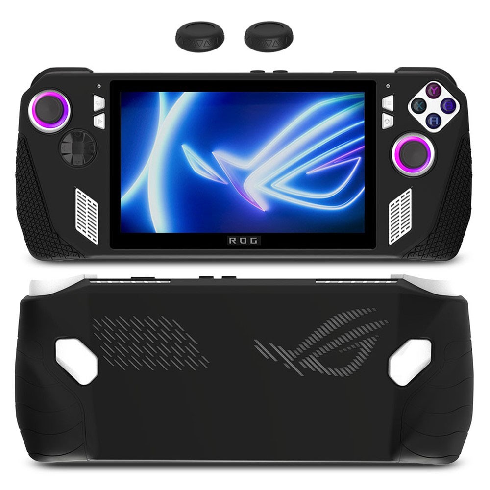 Silicone Case with Thumb Grip Asus ROG Ally musta