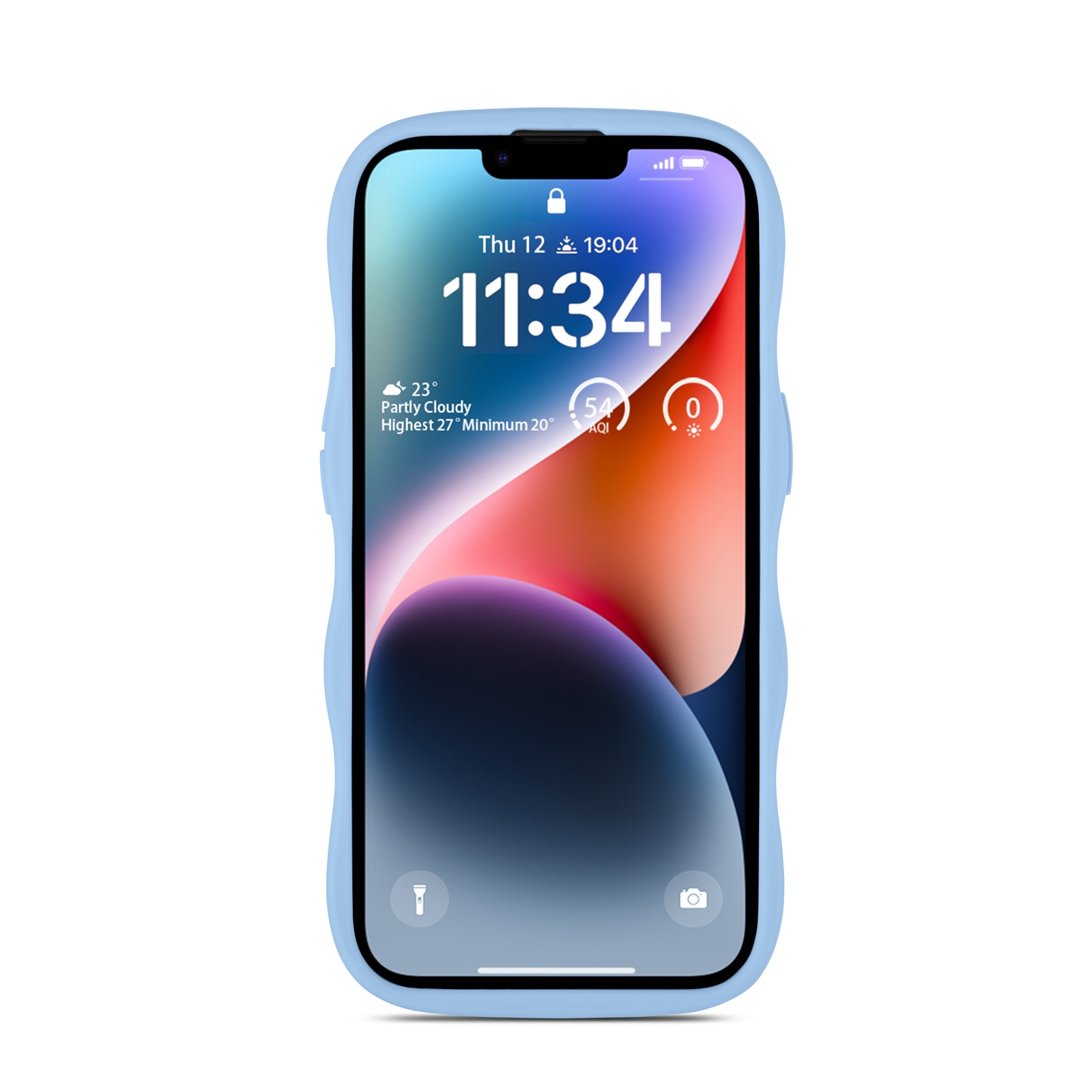 The Wave Mag Case iPhone 15 Sininen
