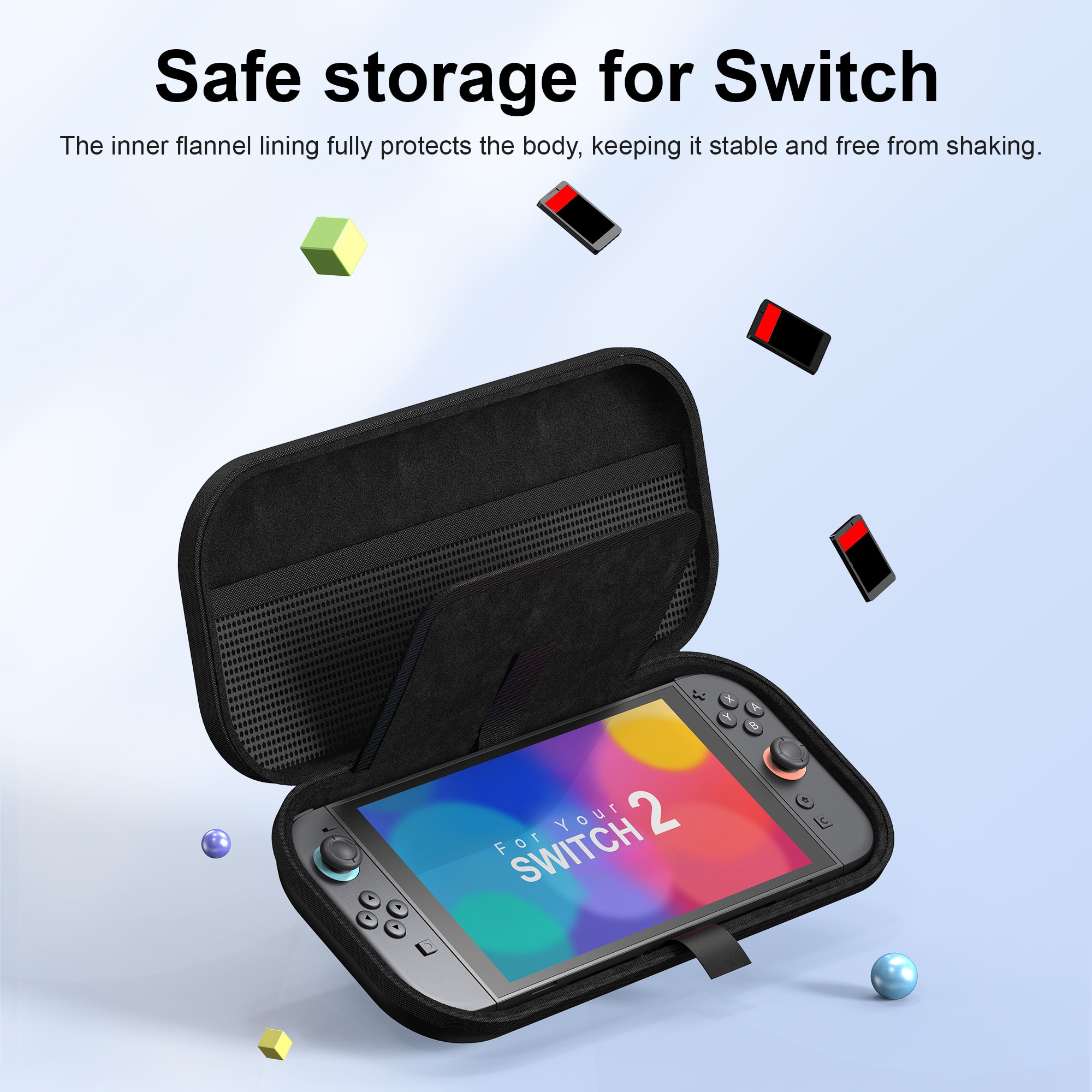 Säilytyslaukku Nintendo Switch 2 Musta