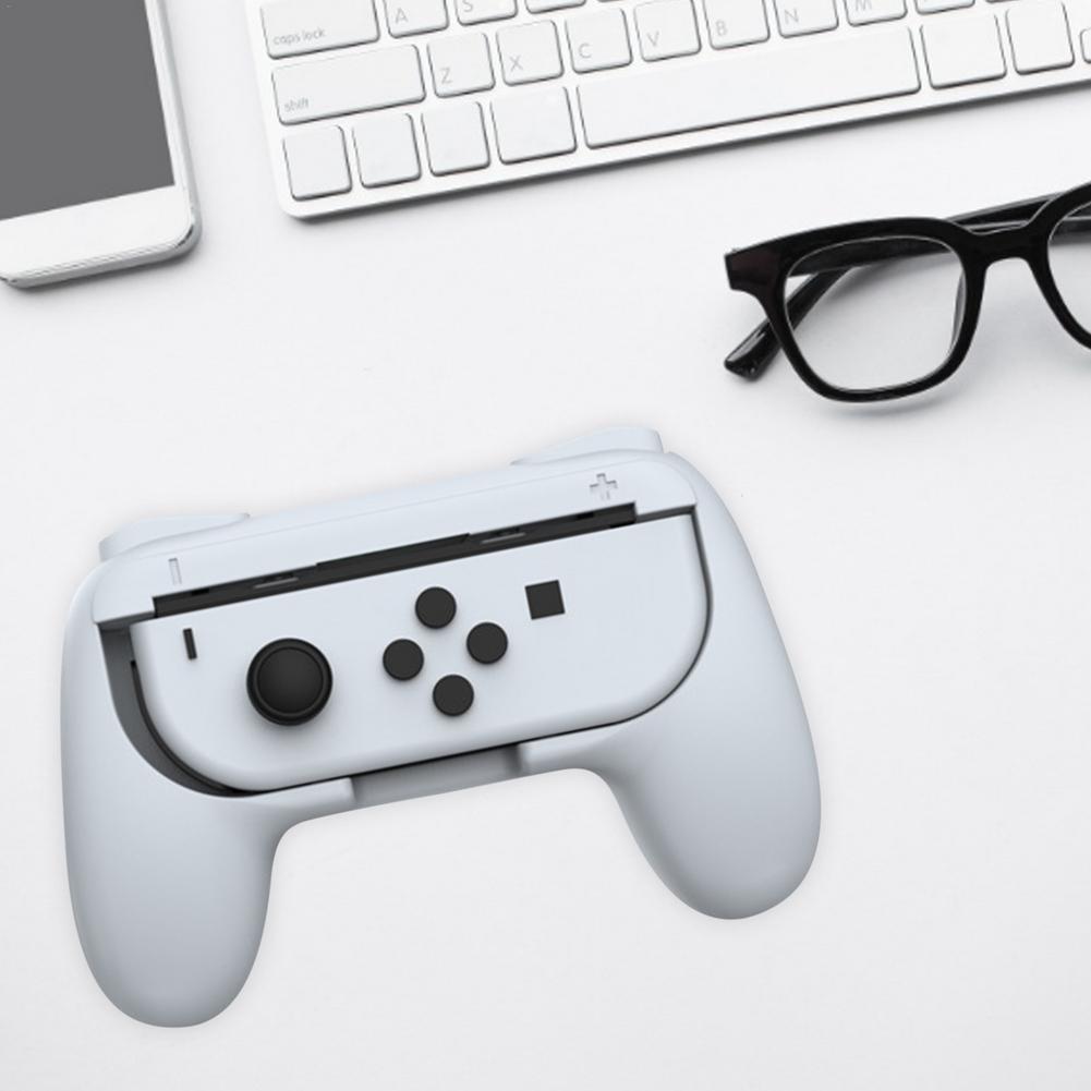 Joy-Con Ohjaimen Kahvat Nintendo Switch OLED Musta