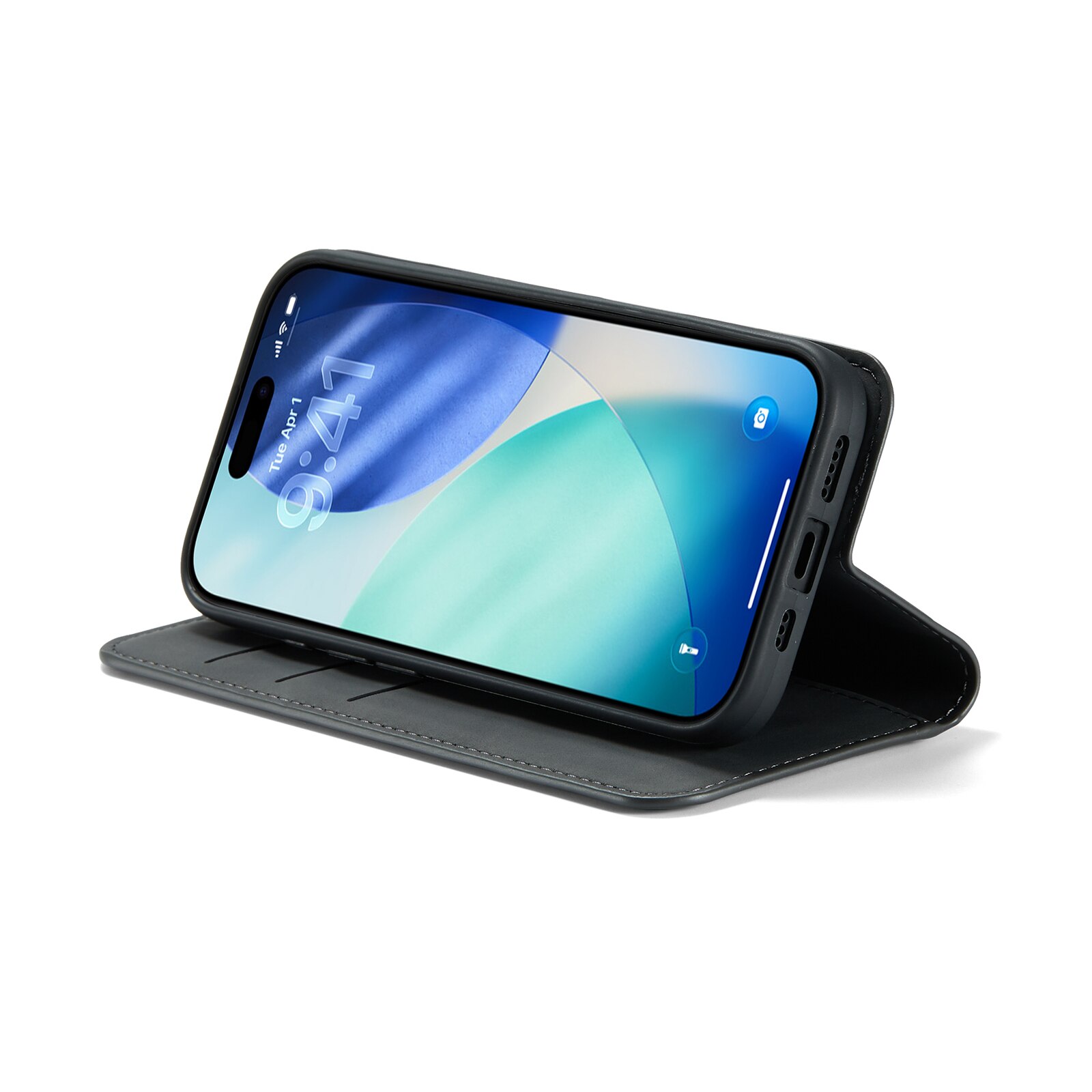 iPhone 17 Slim Mobilfodral Musta