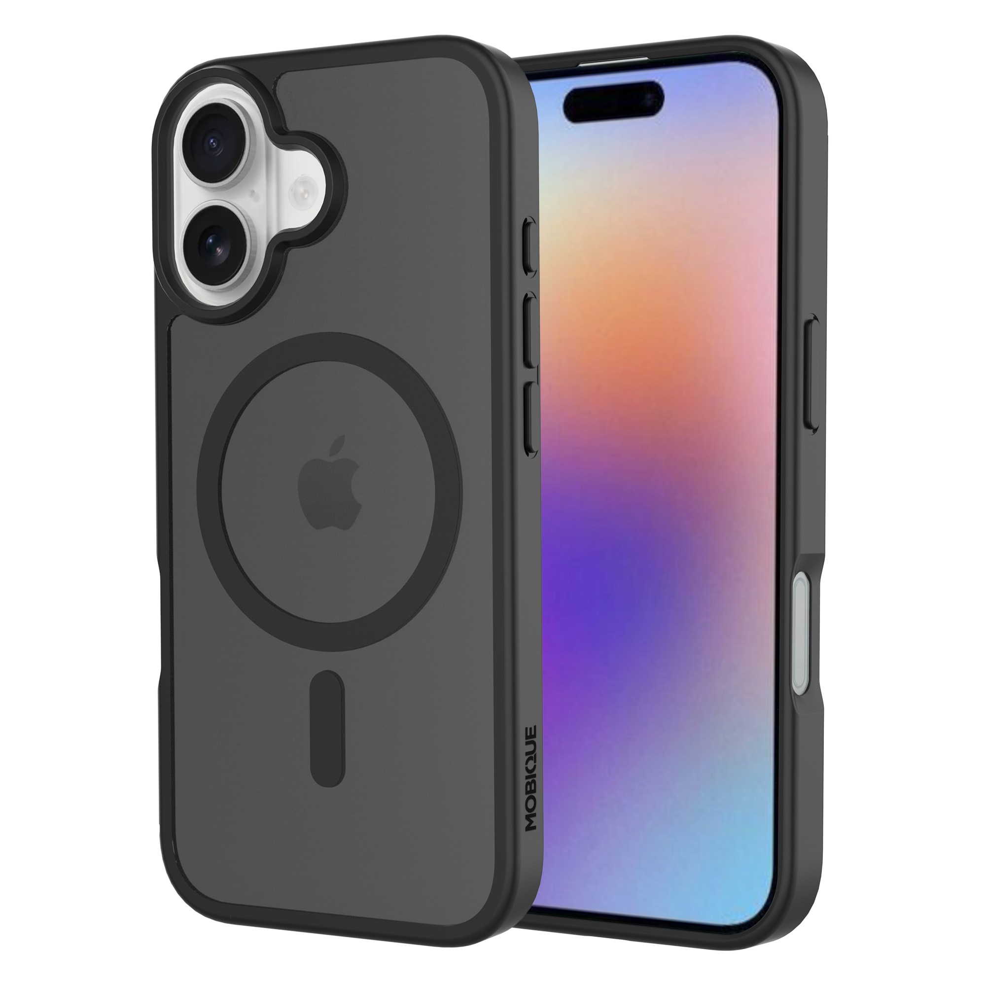 Magnetic Hybrid Kuori iPhone 17 Frosted Black