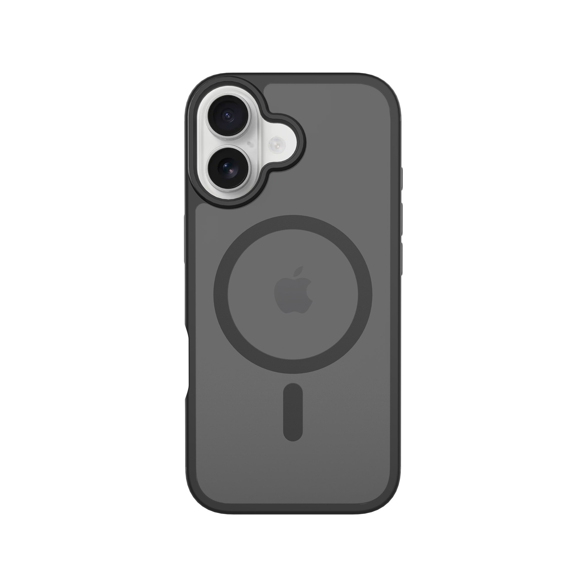 Magnetic Hybrid Kuori iPhone 17 Frosted Black