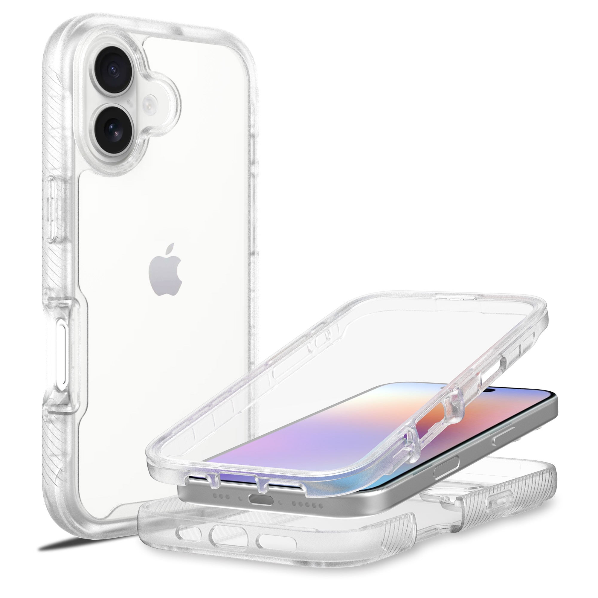 Full Protection Case iPhone 17 Kirkas