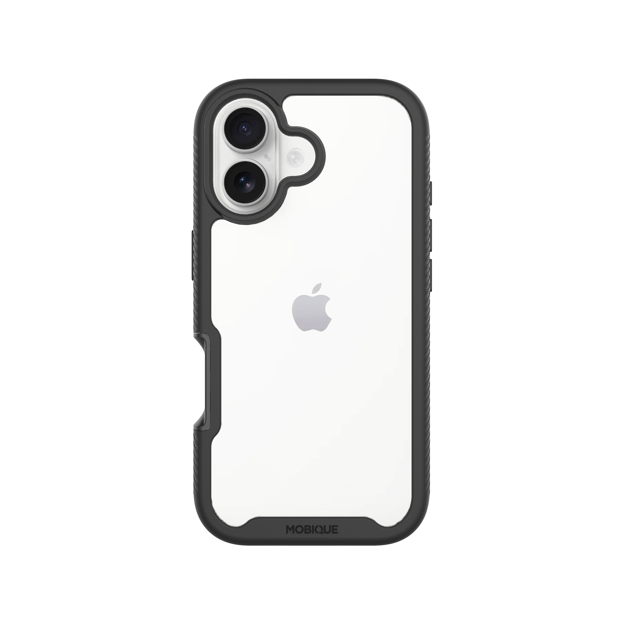 Full Protection Case iPhone 17 Musta/läpinäkyvä