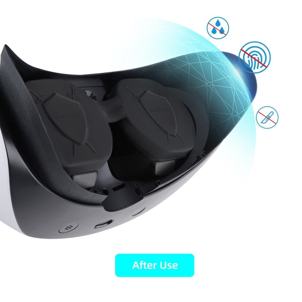 Silikoninen Linssinsuoja Sony PlayStation VR2 musta