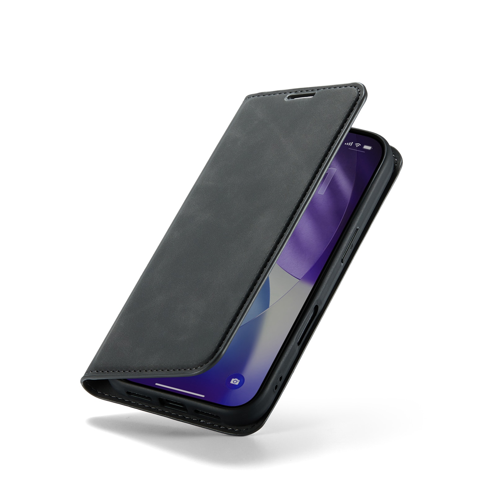 iPhone 17 Pro Max Slim Mobilfodral Musta