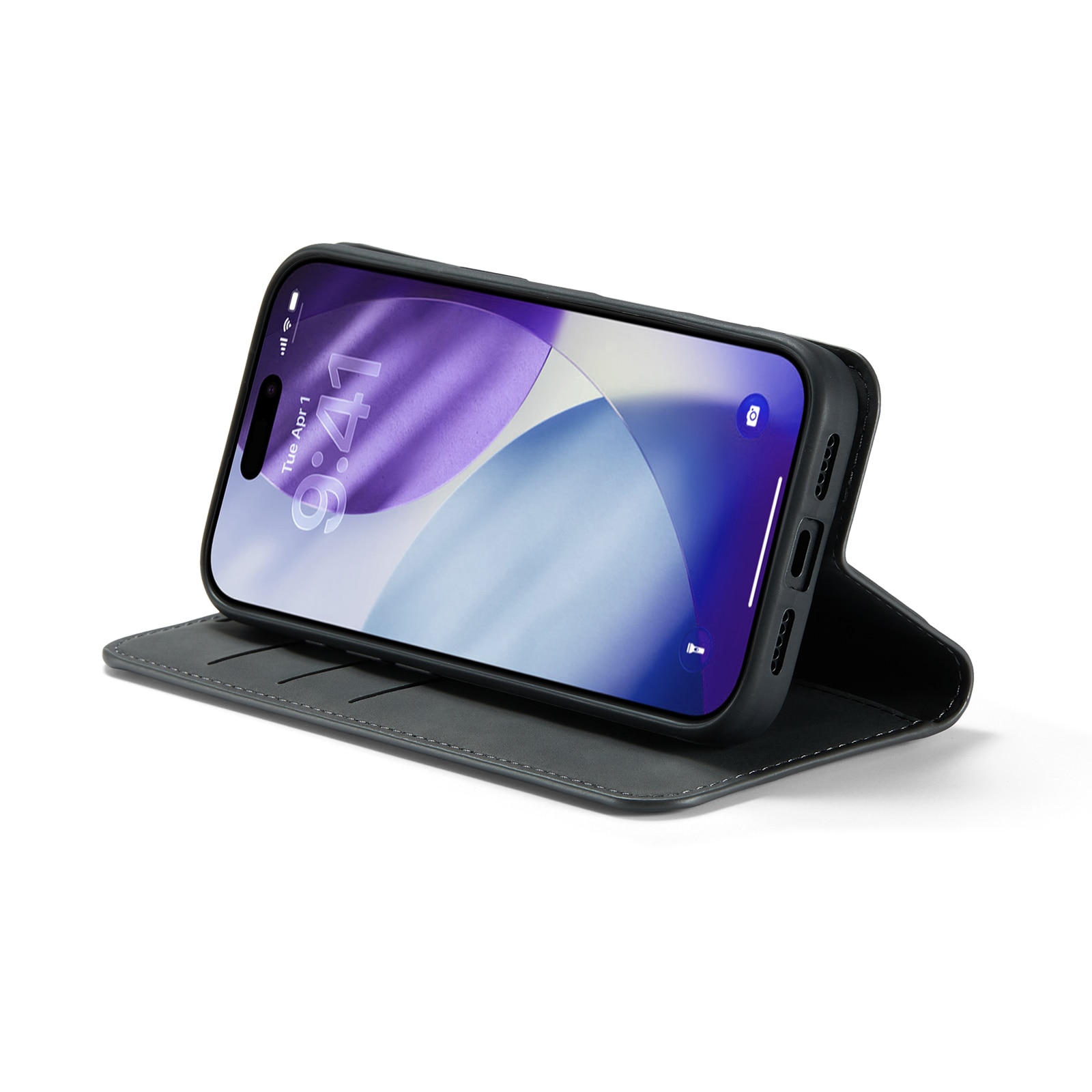 iPhone 17 Pro Max Slim Mobilfodral Musta