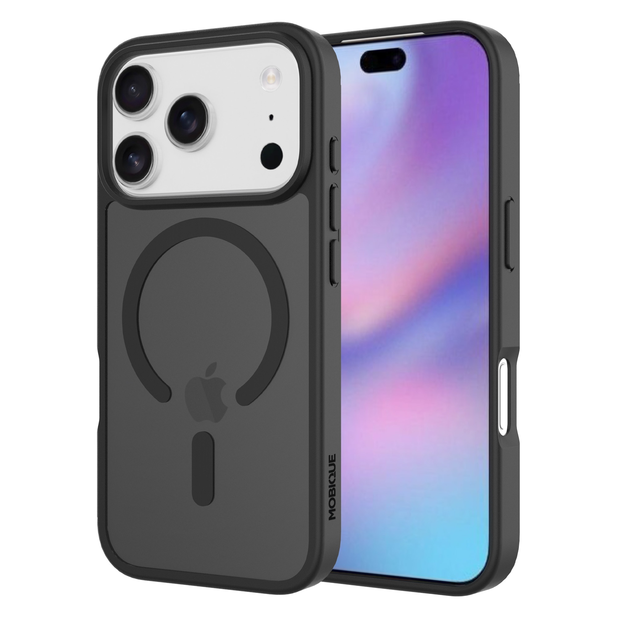 Magnetic Hybrid Kuori iPhone 17 Pro Max Frosted Black
