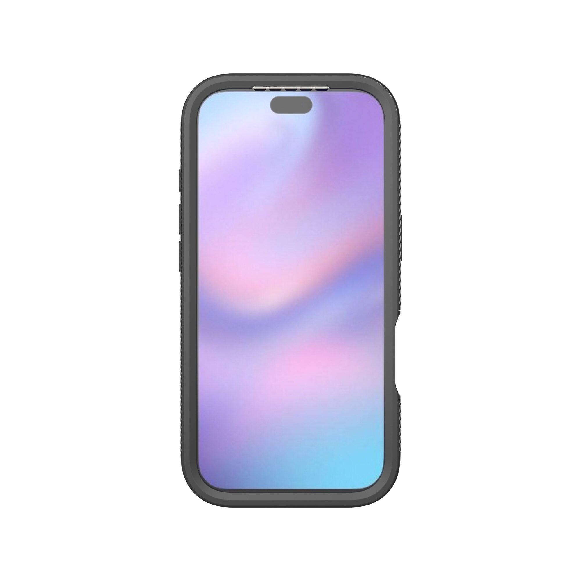Full Protection Case iPhone 17 Pro Max Musta/läpinäkyvä
